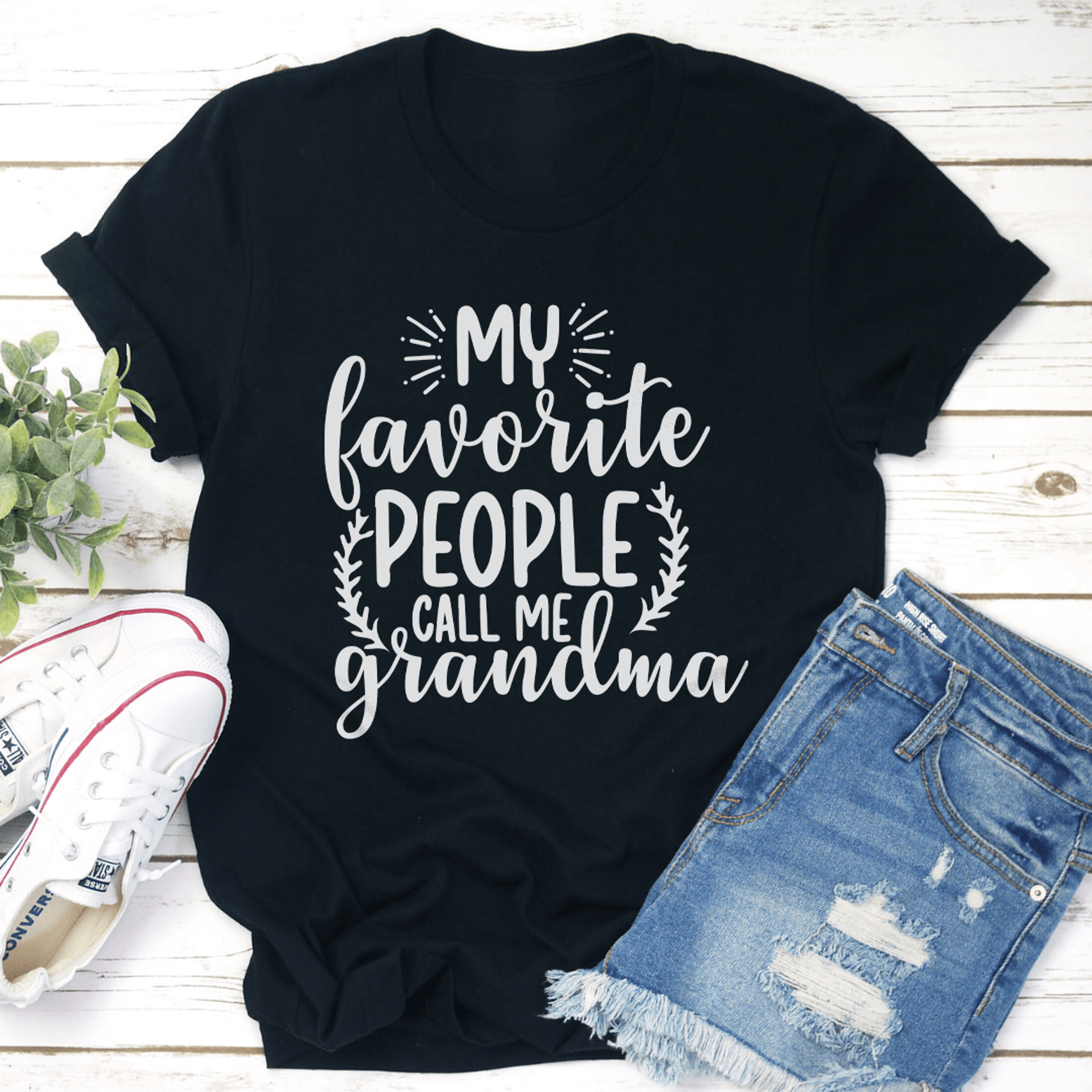 My Favorite People Call Me Grandma Tee 1