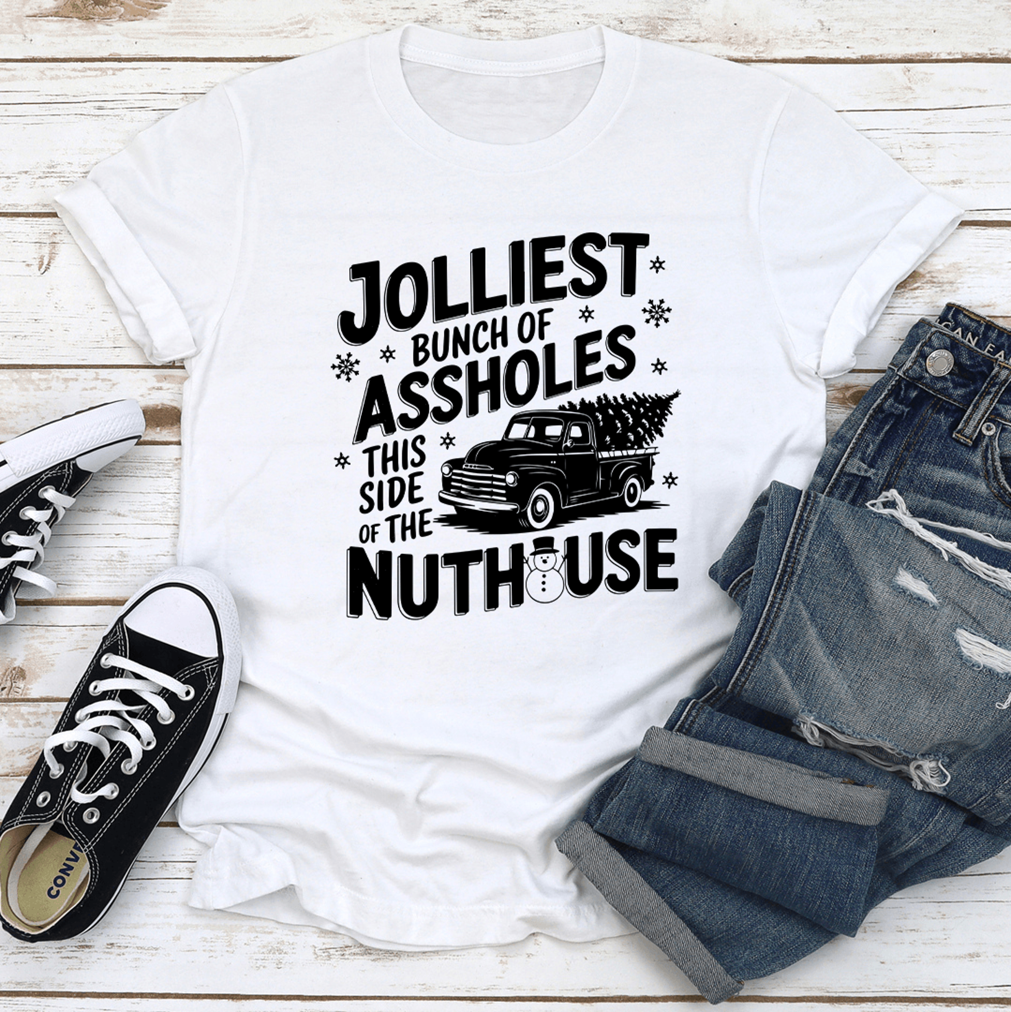Jolliest Bunch Of This Side Tee 3