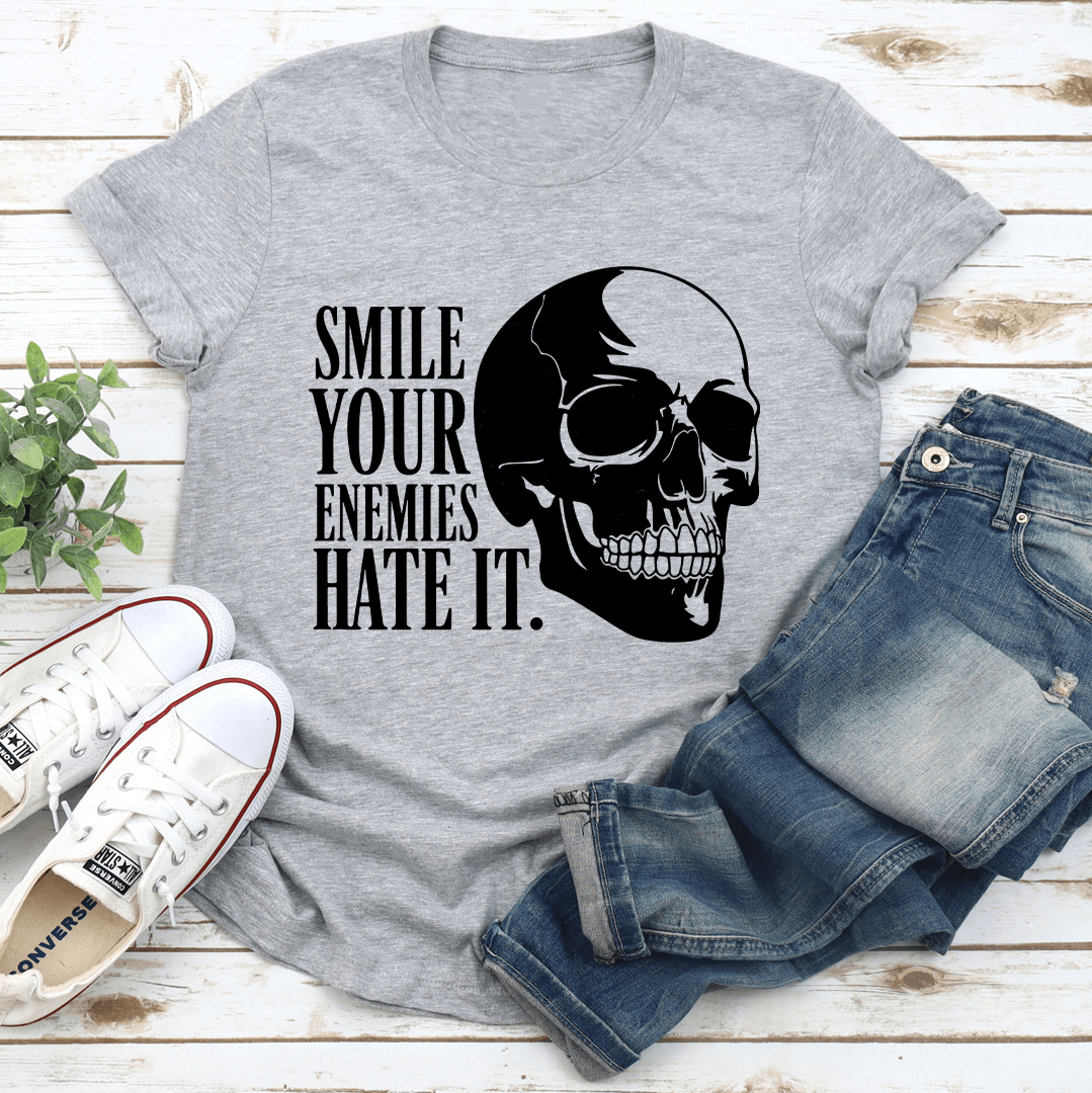 Smile Your Enemies Hate It Tee 3