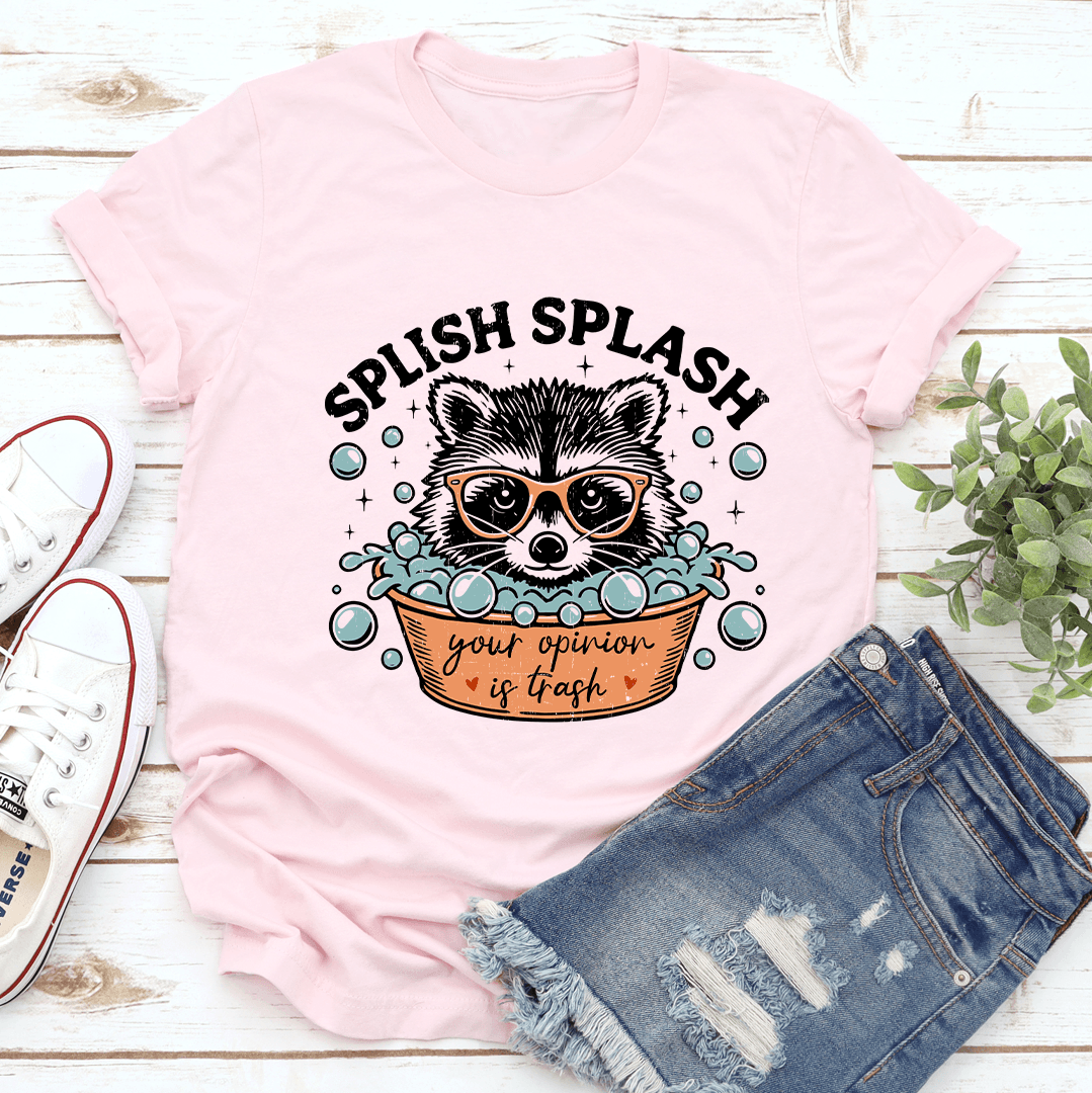 Splish Splash Your Opinion Is Trash Tee 1