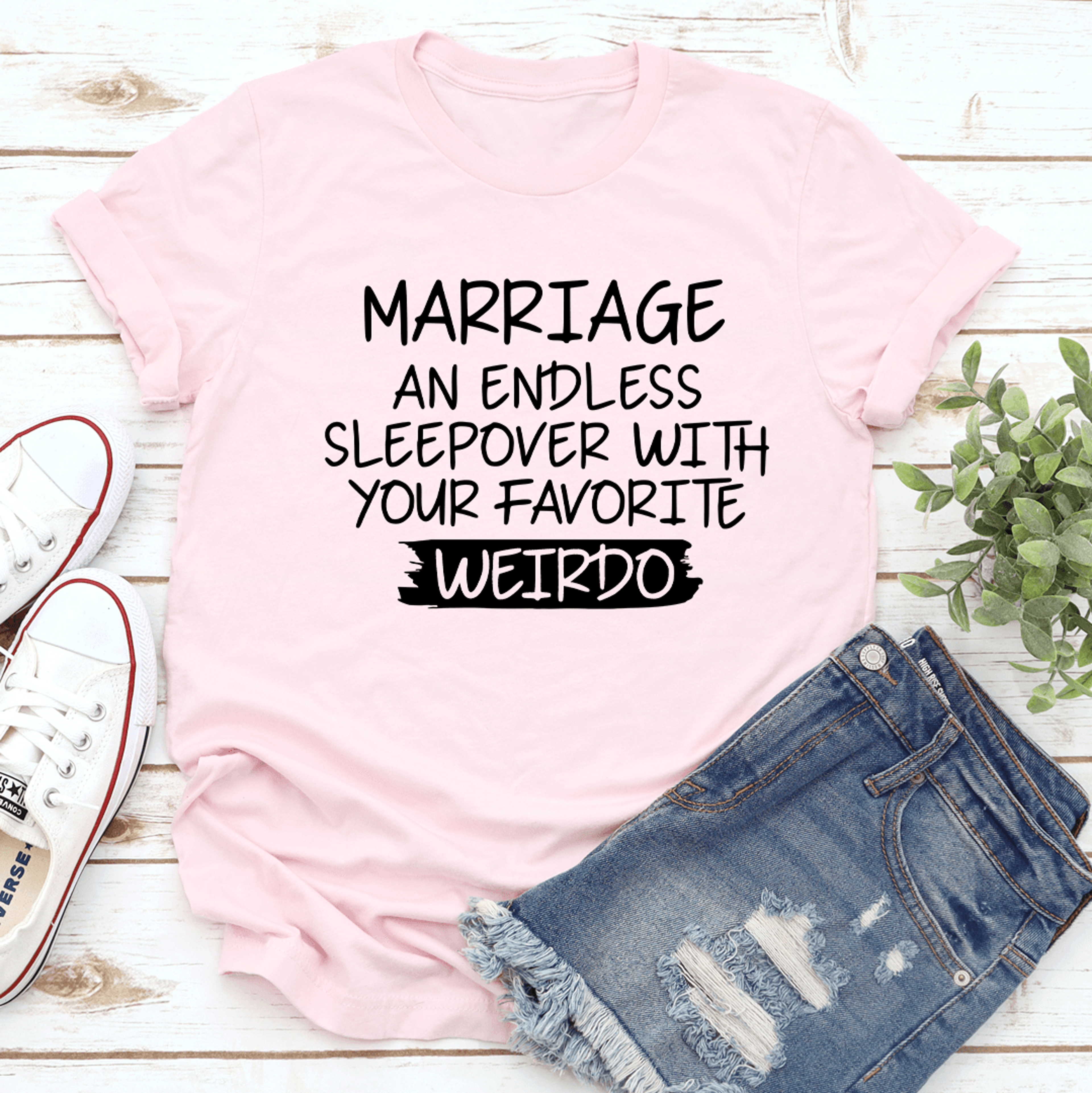Marriage An Endless Sleepover Tee 1