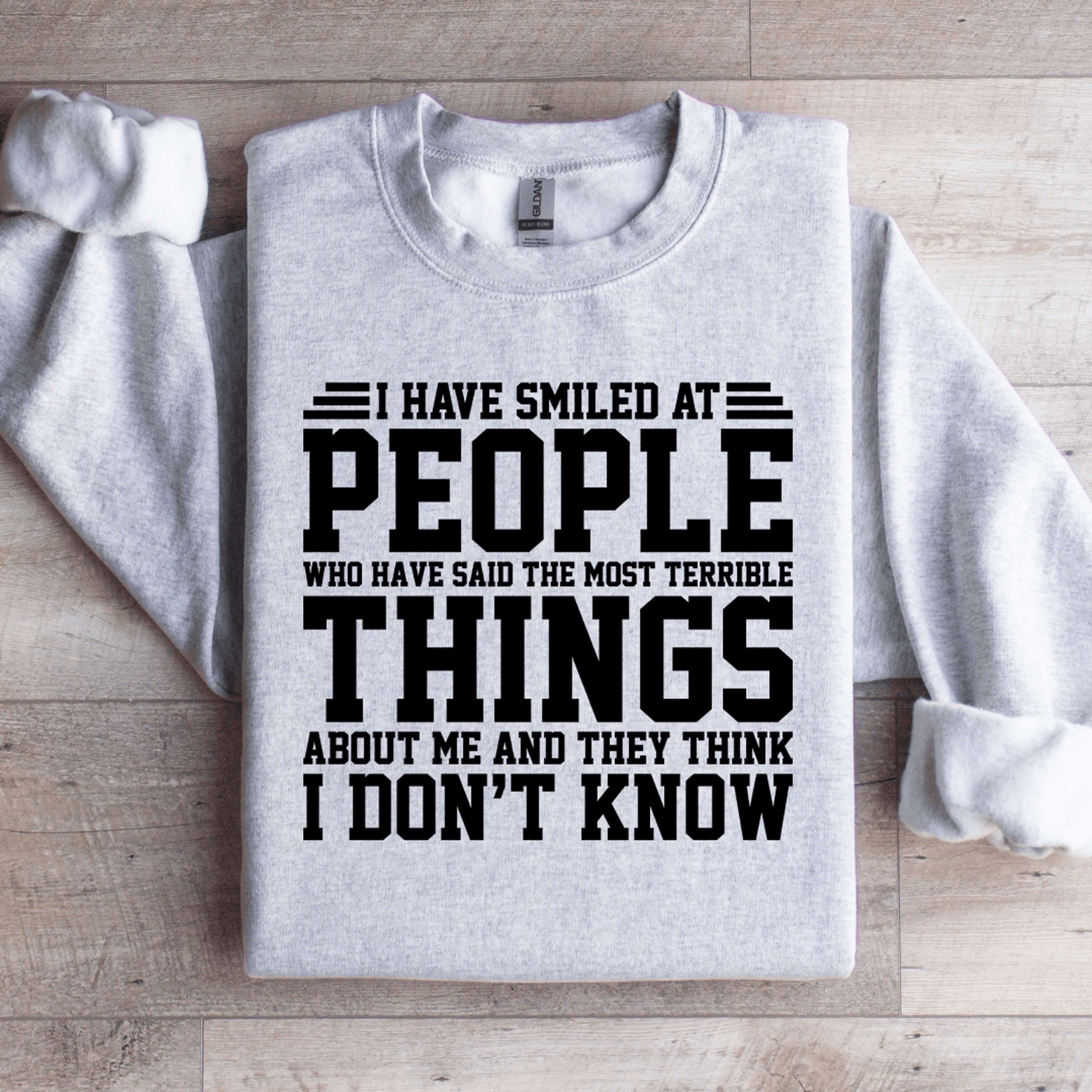 I Have Smiled At People Sweatshirt 4