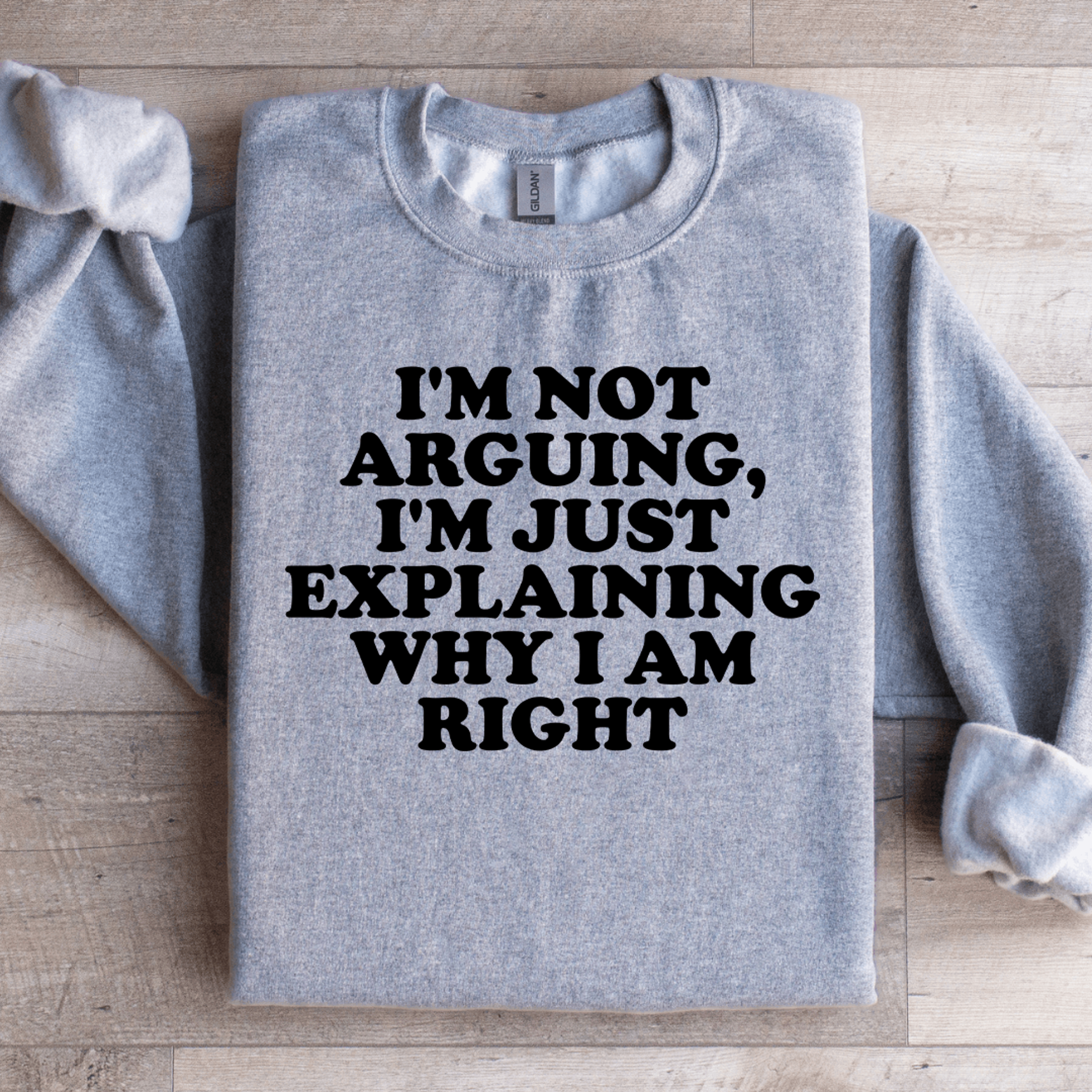 Im Not Arguing Im Just Explaining Sweatshirt 2