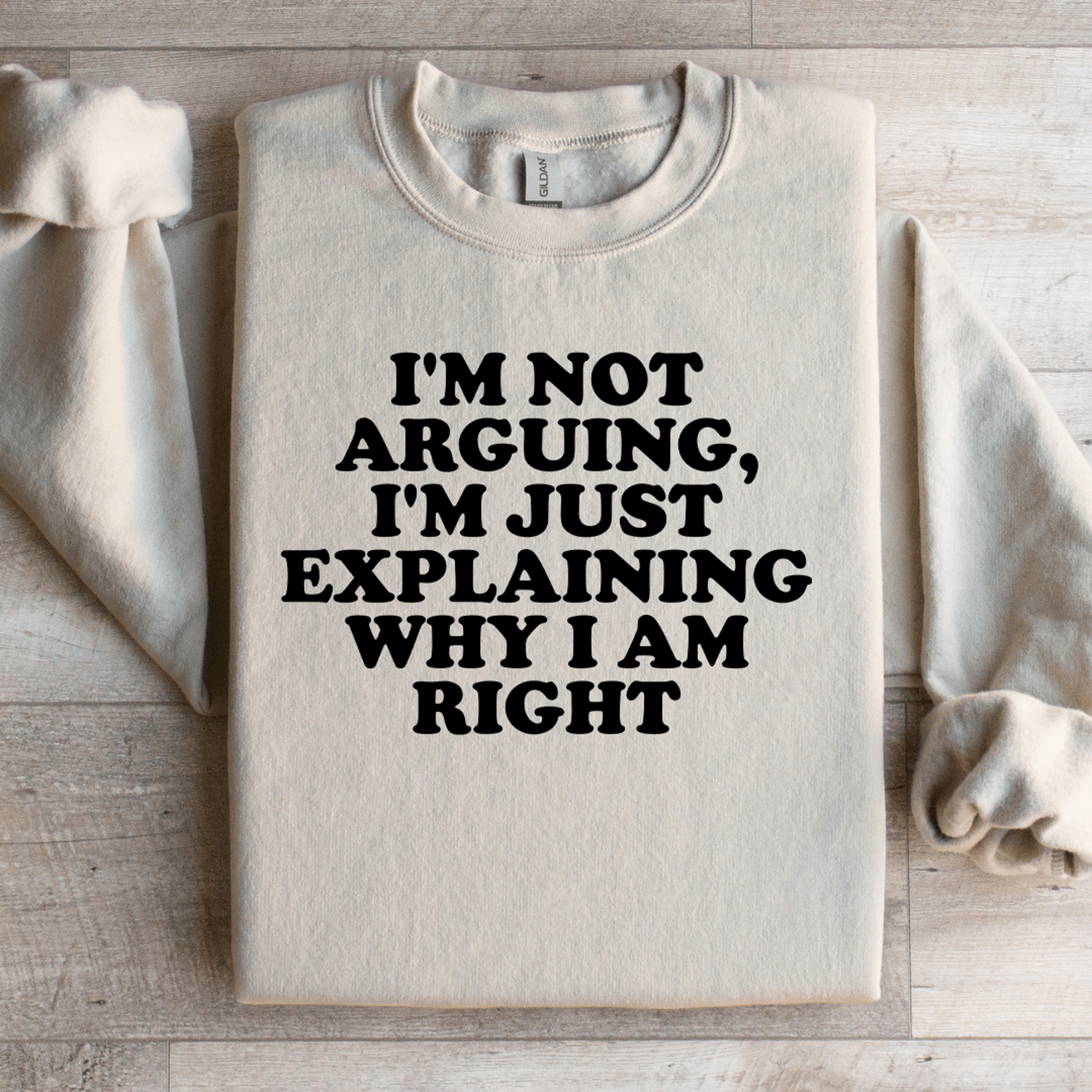 Im Not Arguing Im Just Explaining Sweatshirt 0