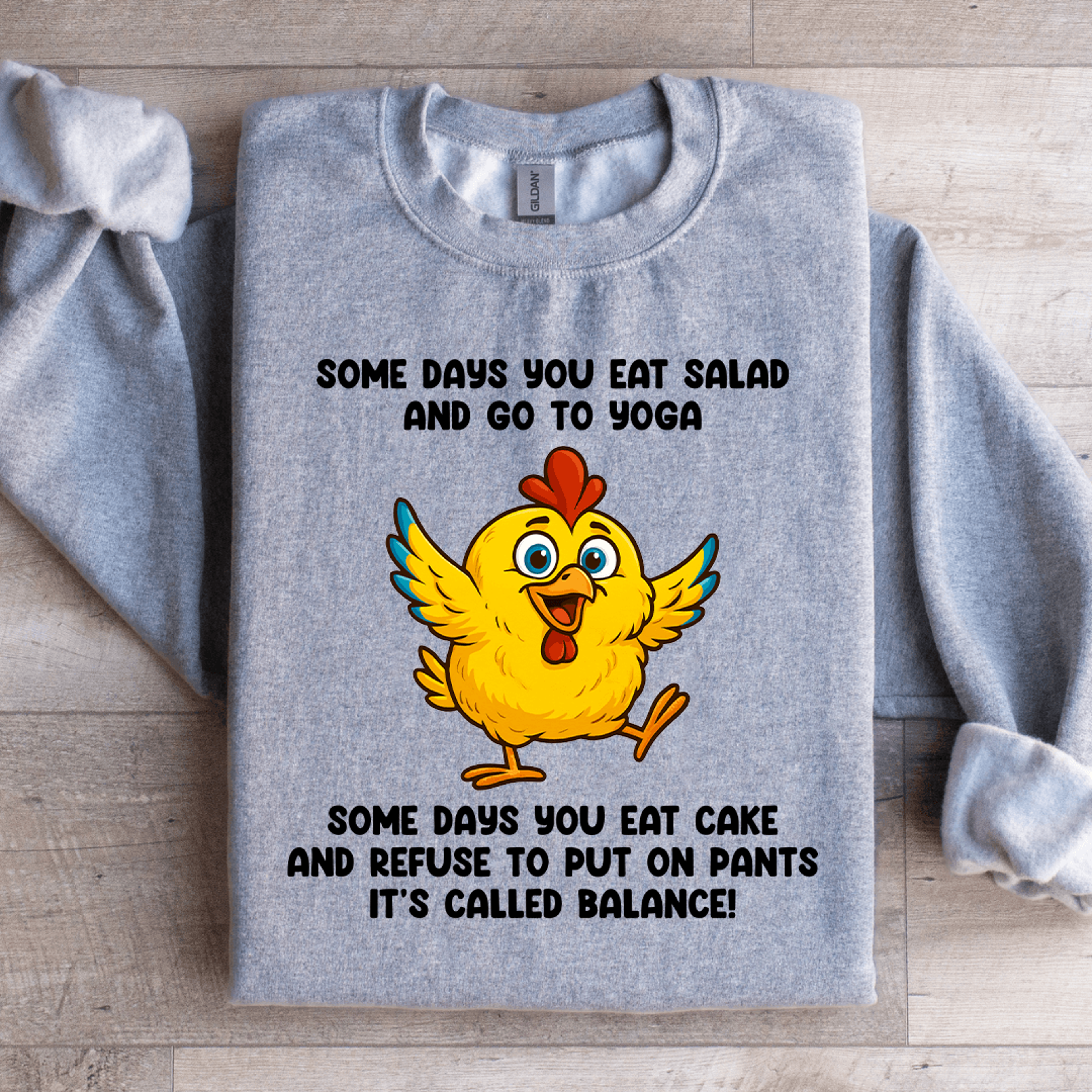 Some Days You Eat Salad Sweatshirt 1