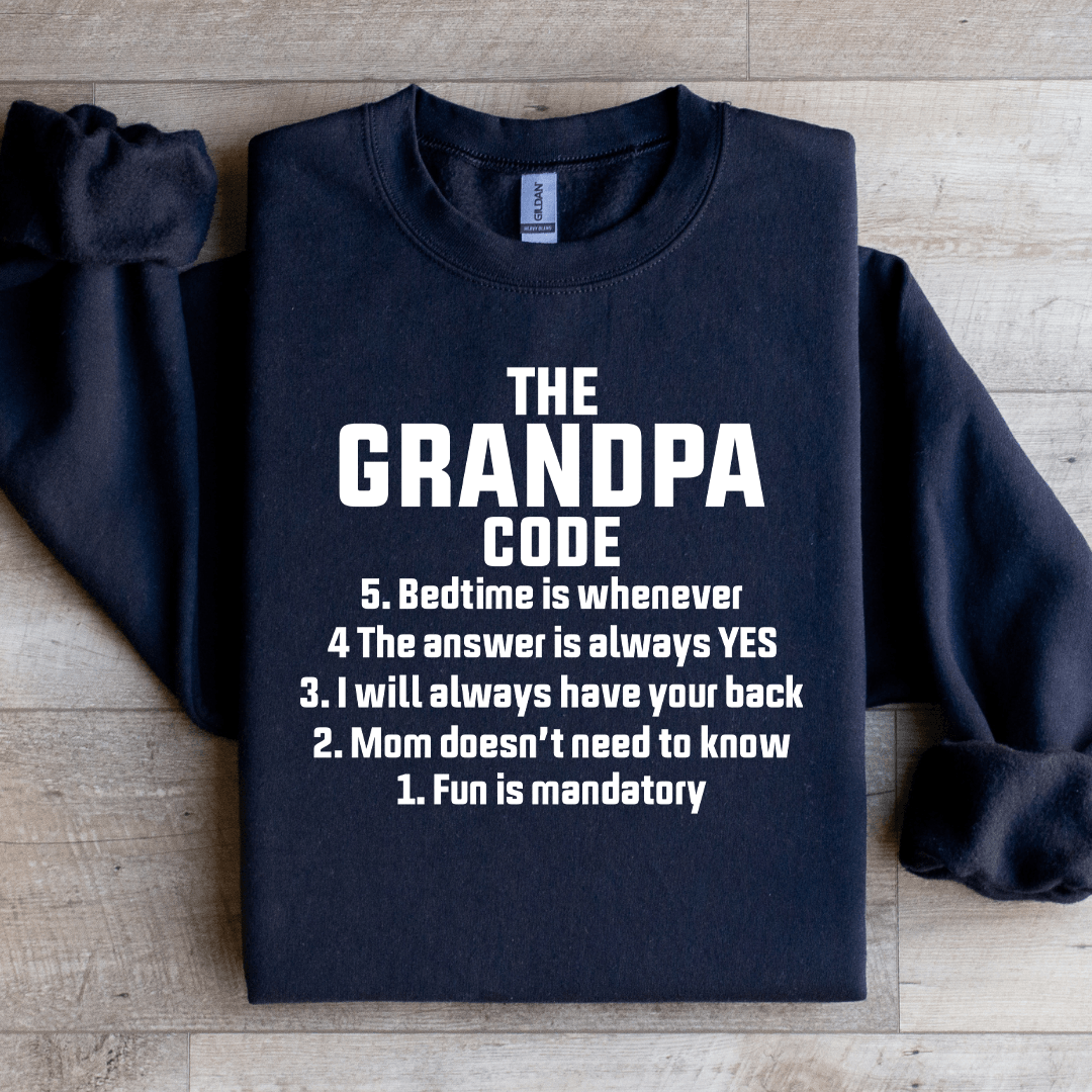 The Grandpa Code Sweatshirt 4