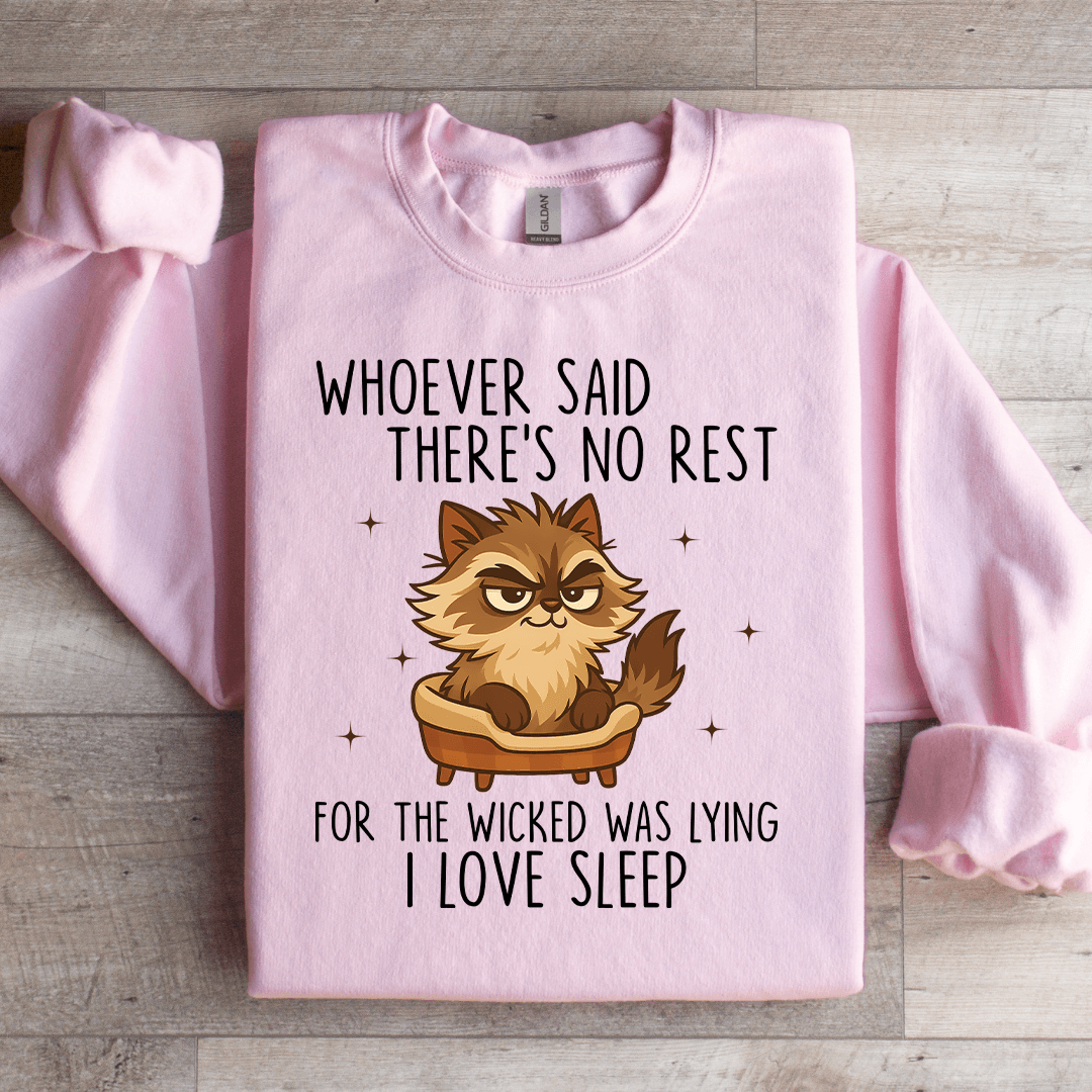 Whoever Said Theres No Rest For The Wicked Sweatshirt 4