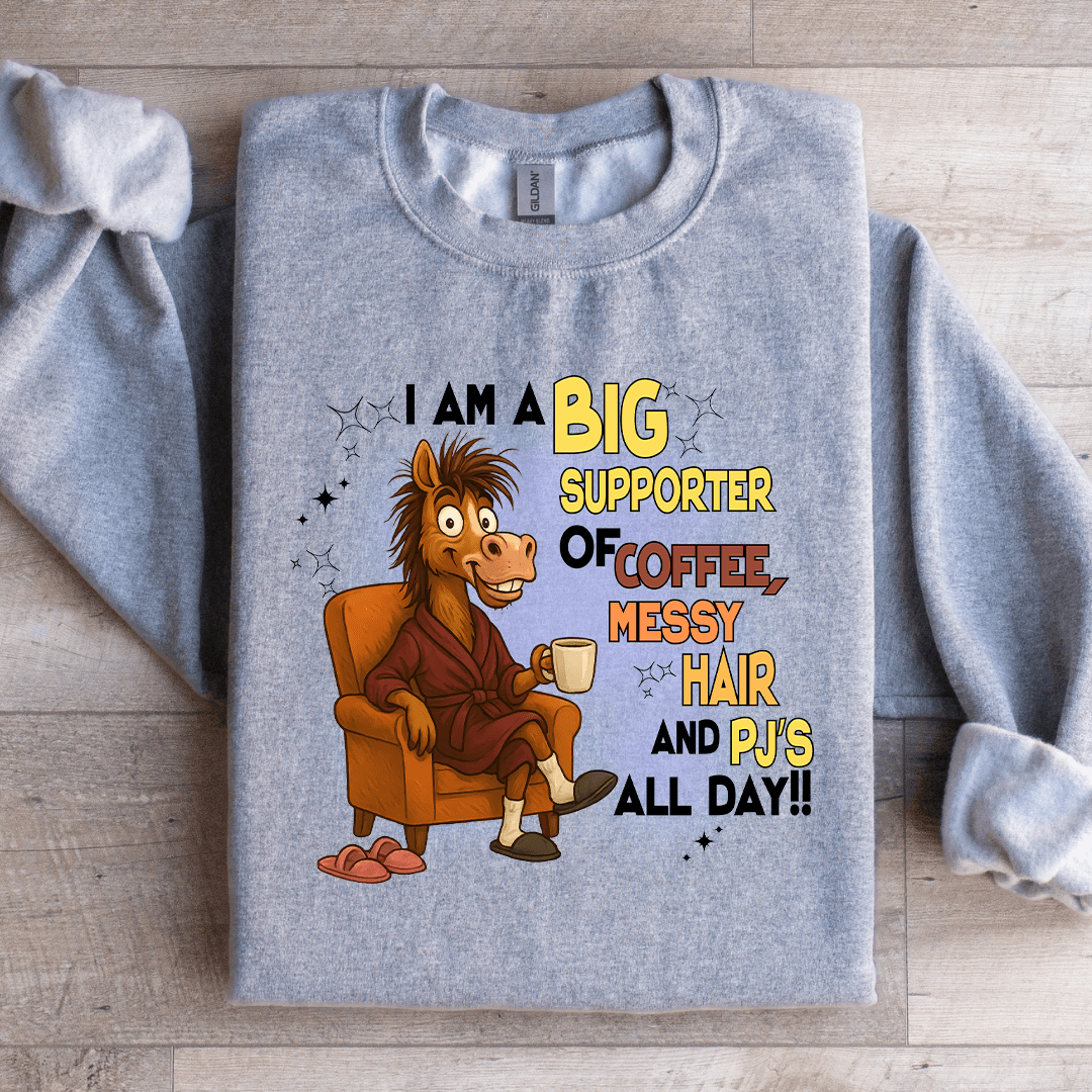 I Am A Big Supporter Of Coffee Sweatshirt 2