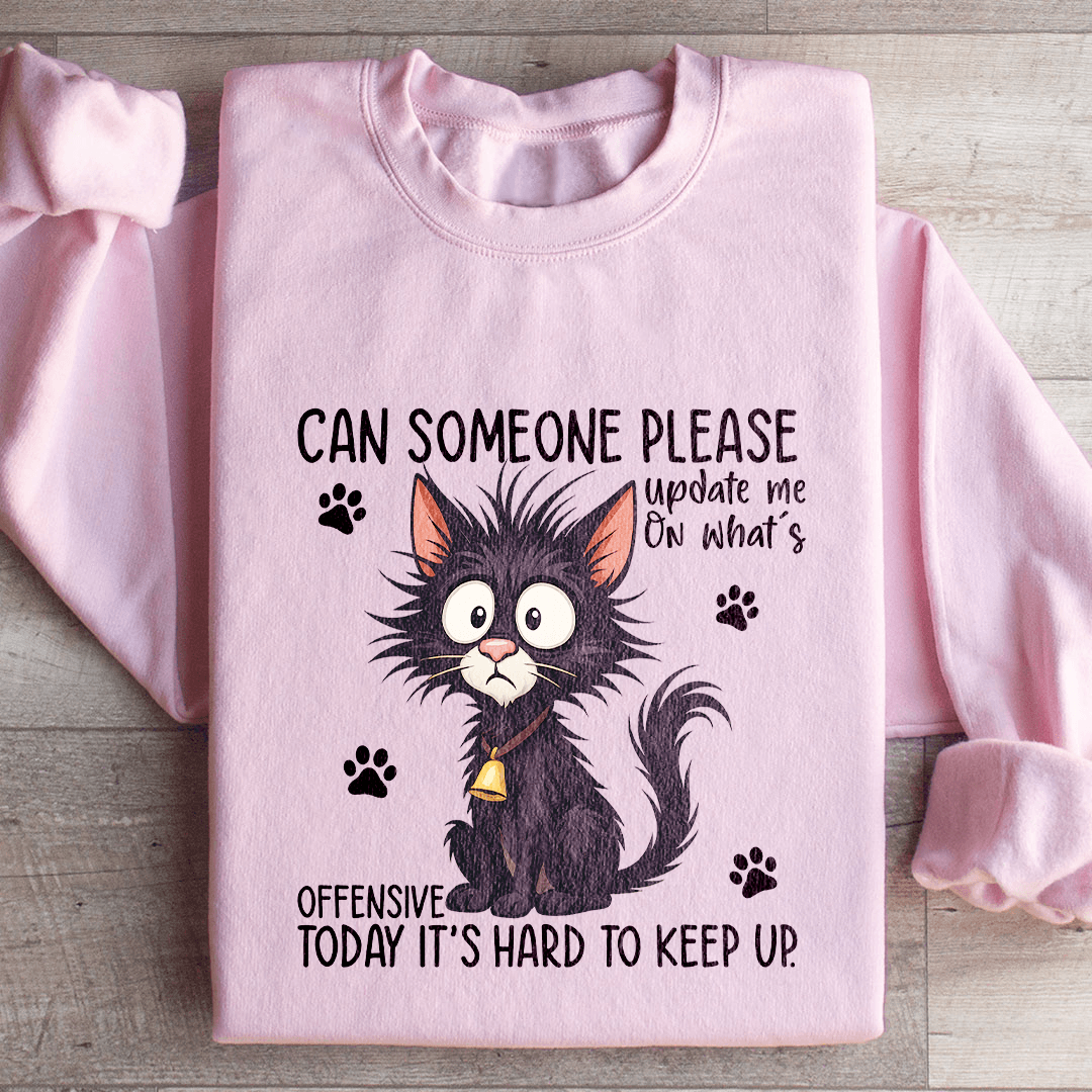 Can Someone Please Update Me Sweatshirt 3