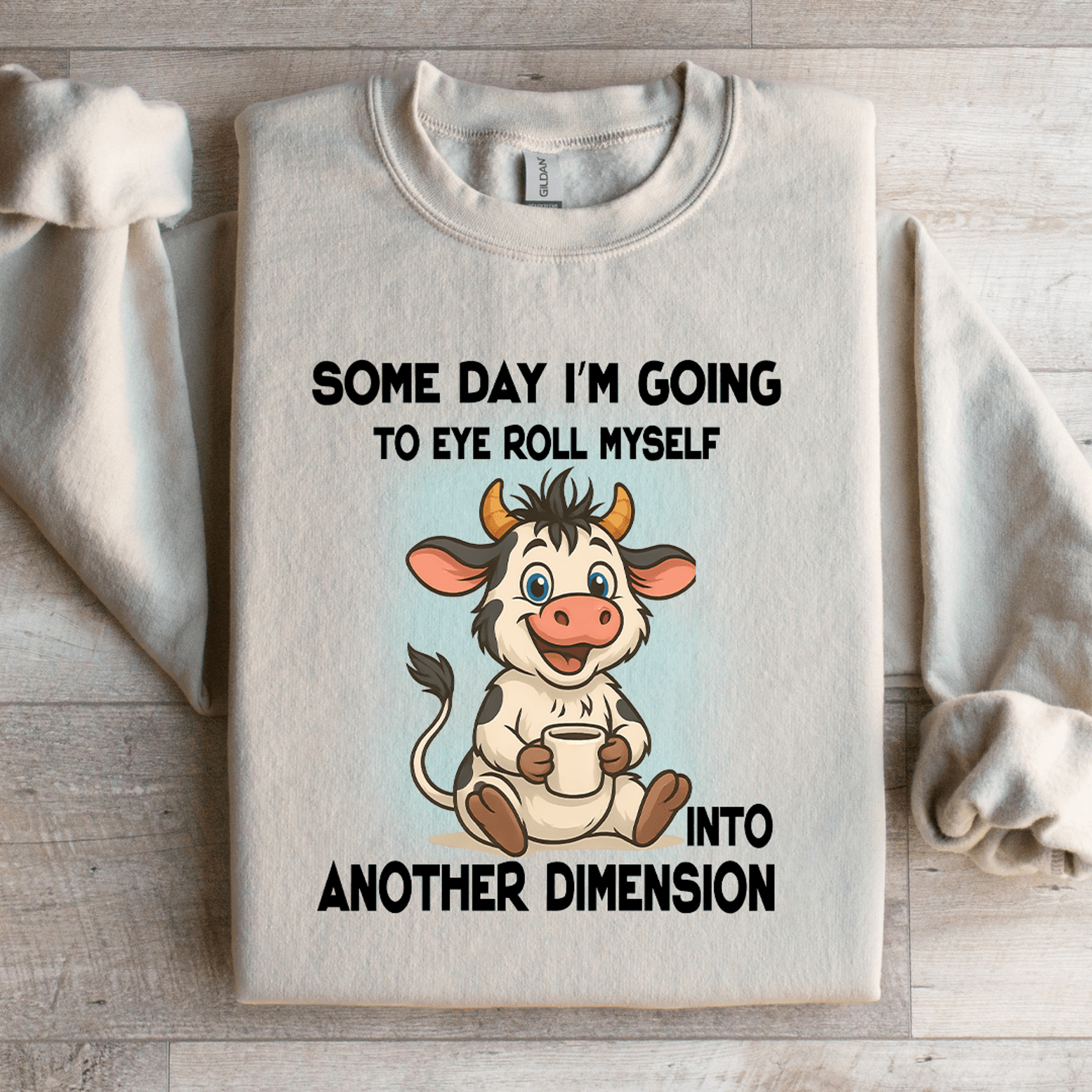 Some Day Im Going To Eye Roll Myself Sweatshirt 3