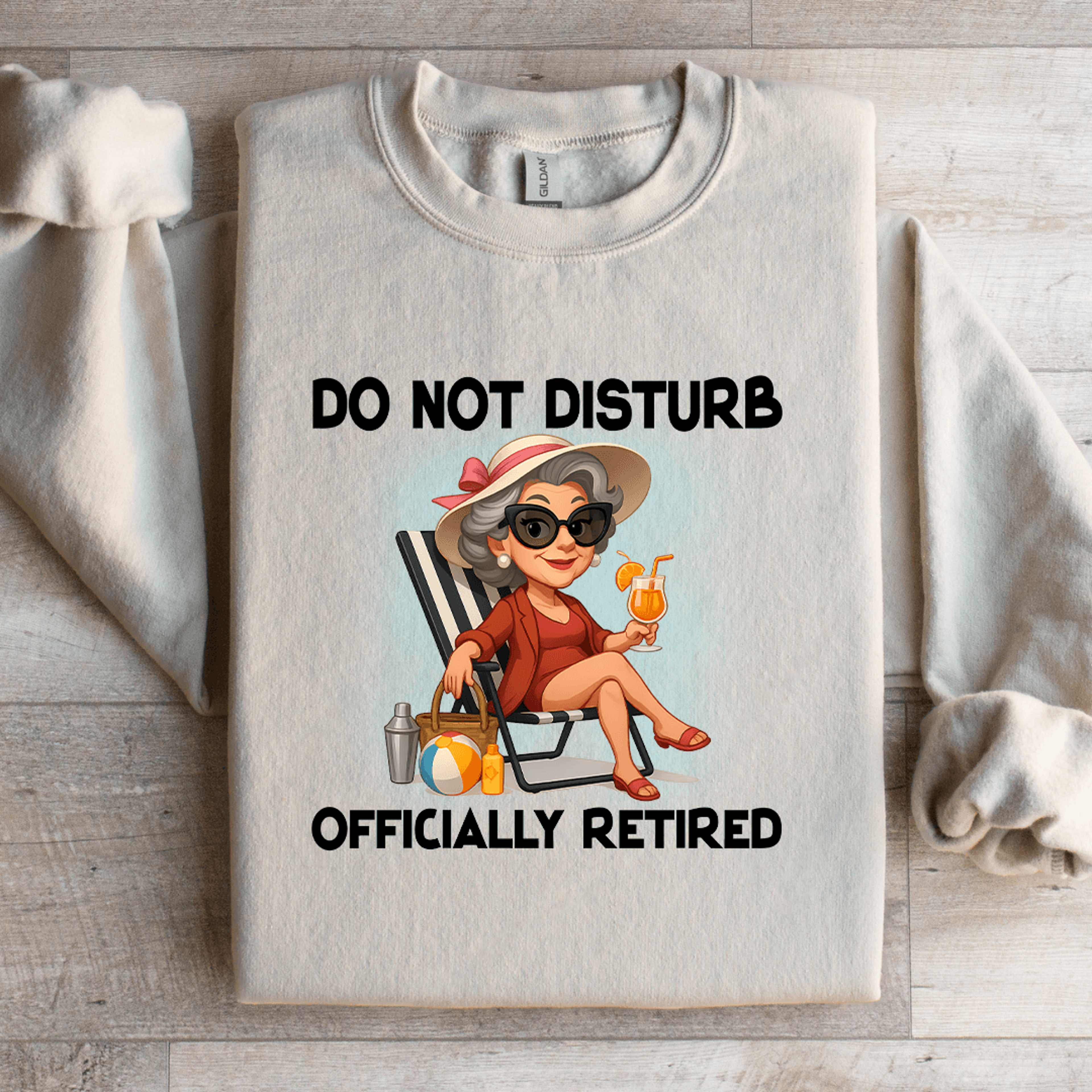 Do Not Disturb Officially Retired Sweatshirt 2