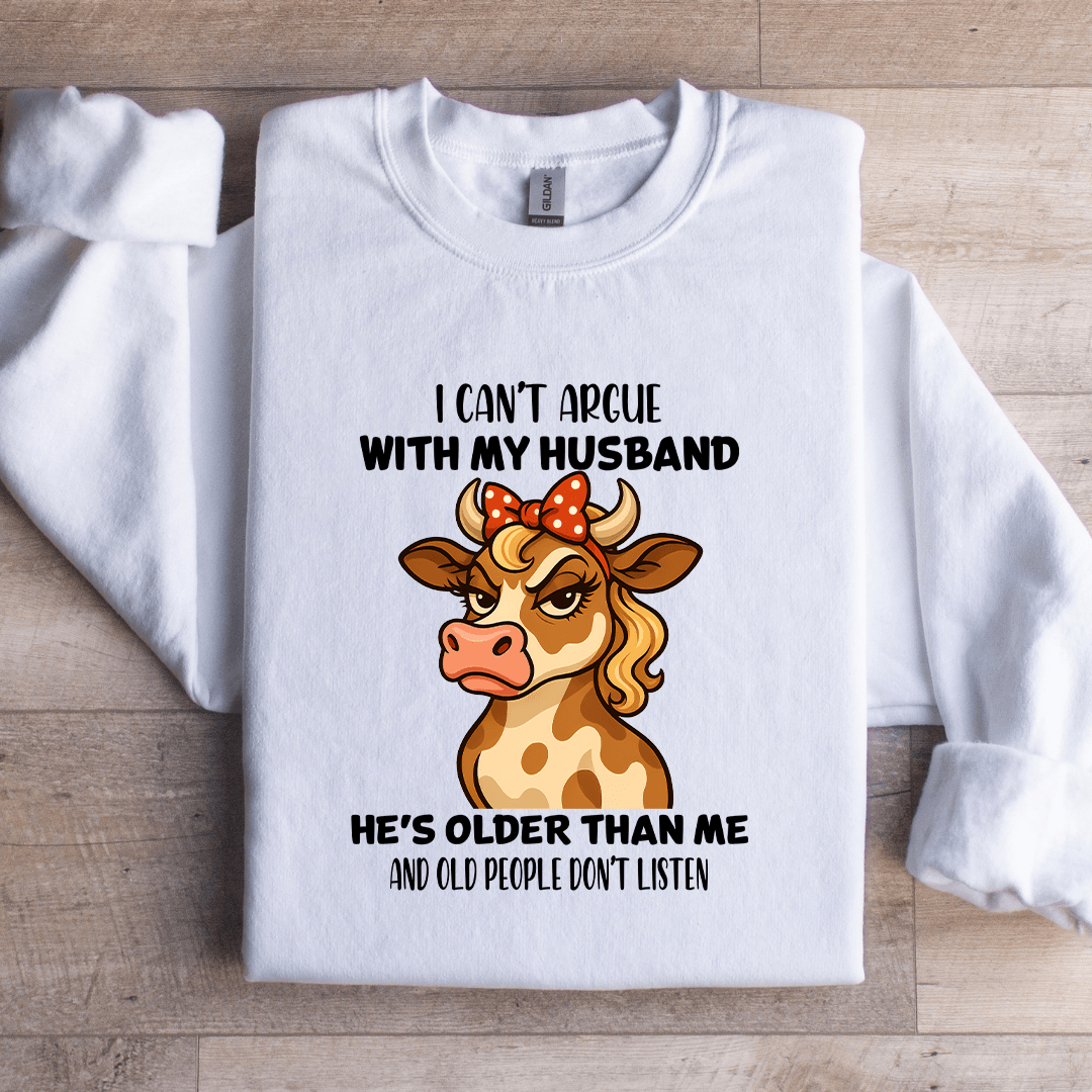 I Cant Argue With My Husband Sweatshirt 2