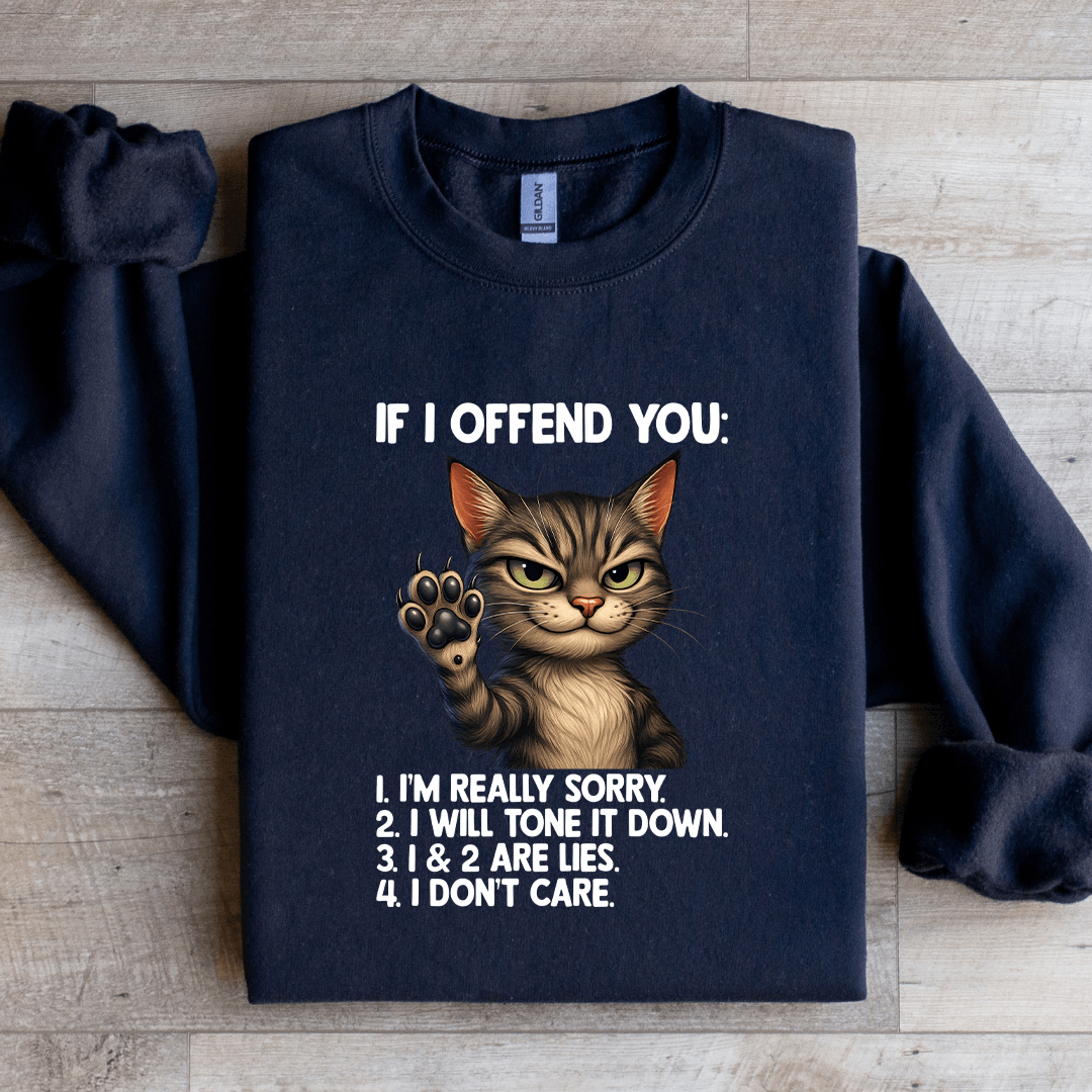 If I Offend You Im Really Sorry Sweatshirt 3