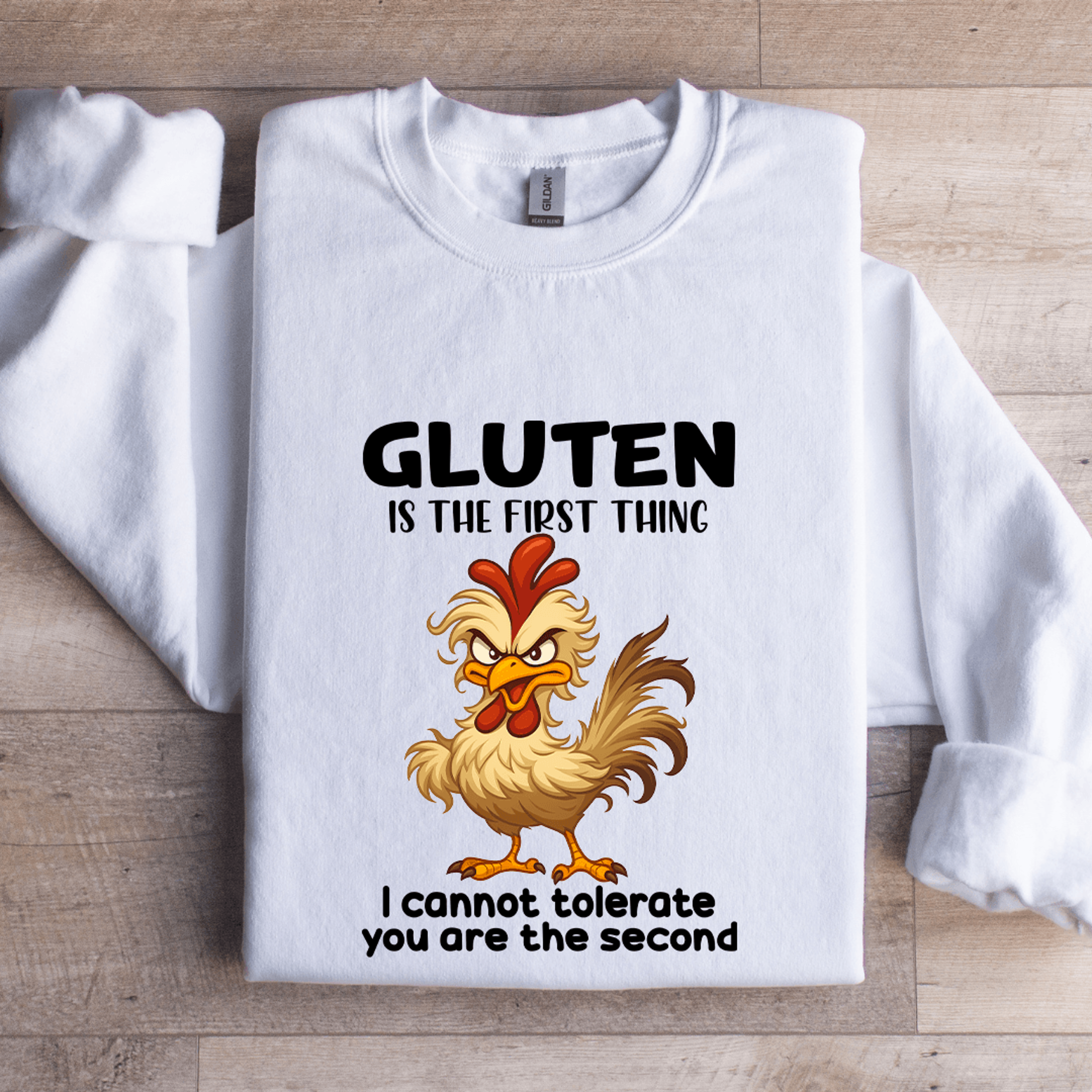 Gluten Is The First Thing Sweatshirt – view 2