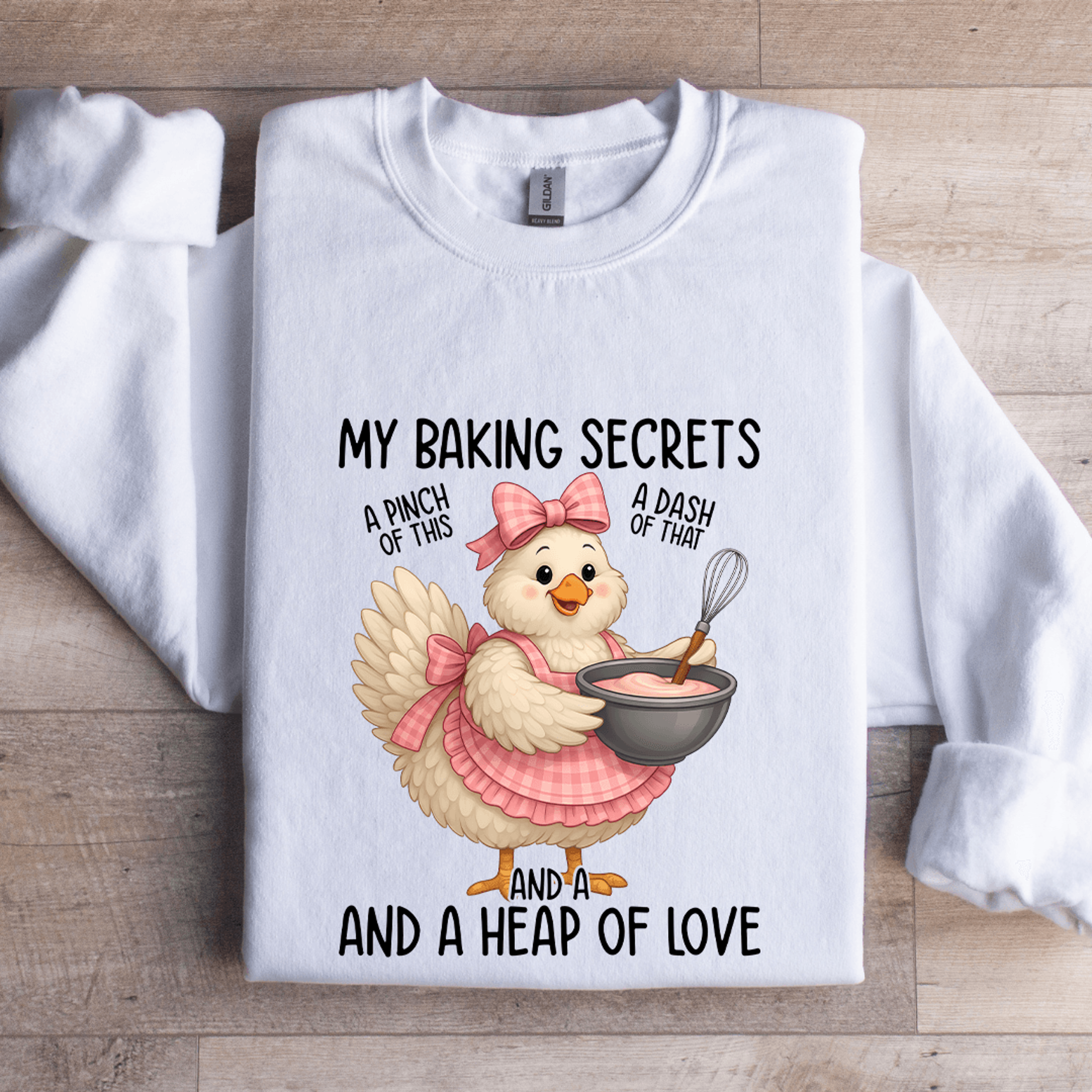 My Baking Secrets A Pinch Of This A Dash Of That Sweatshirt 1