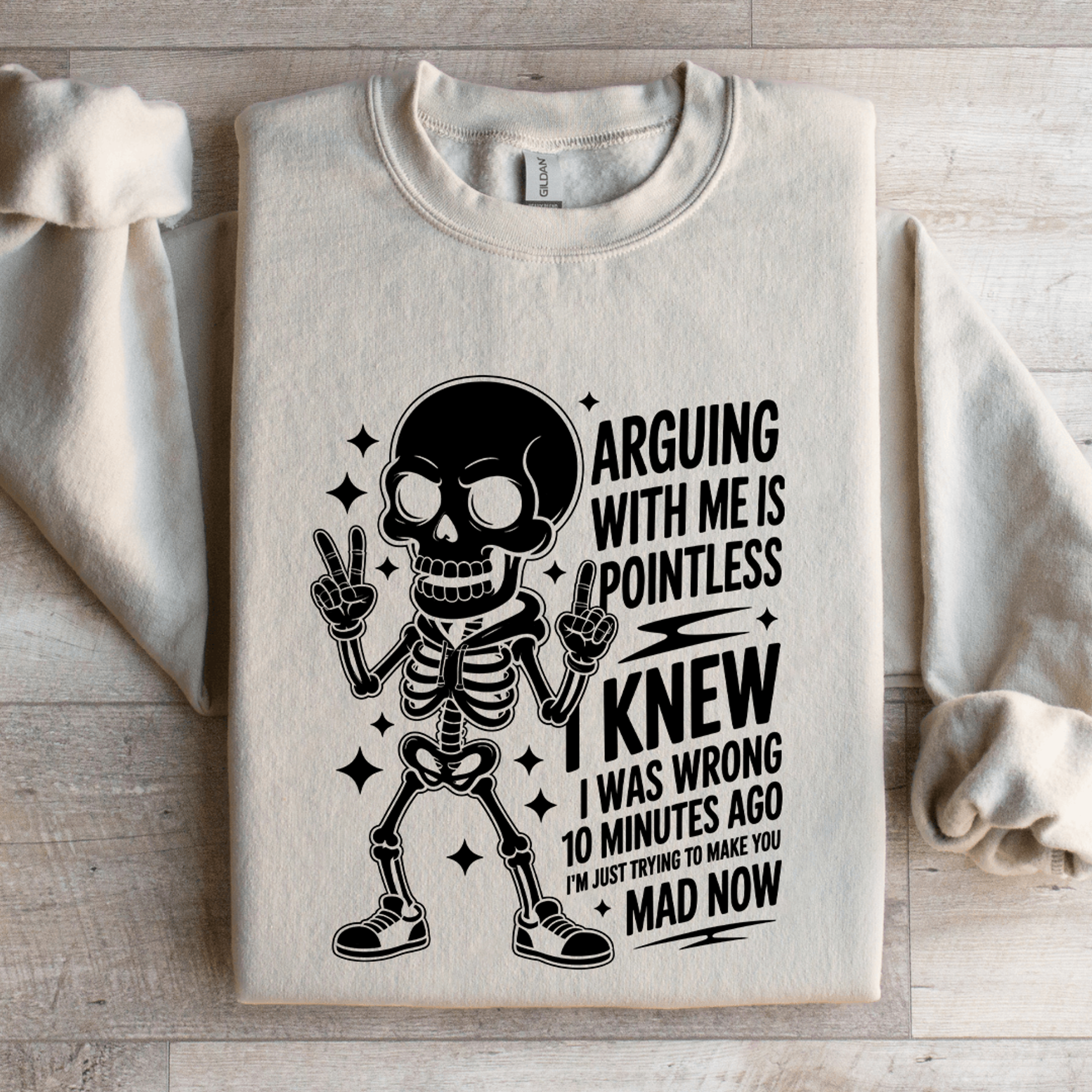 Arguing With Me Is Pointless Sweatshirt 4