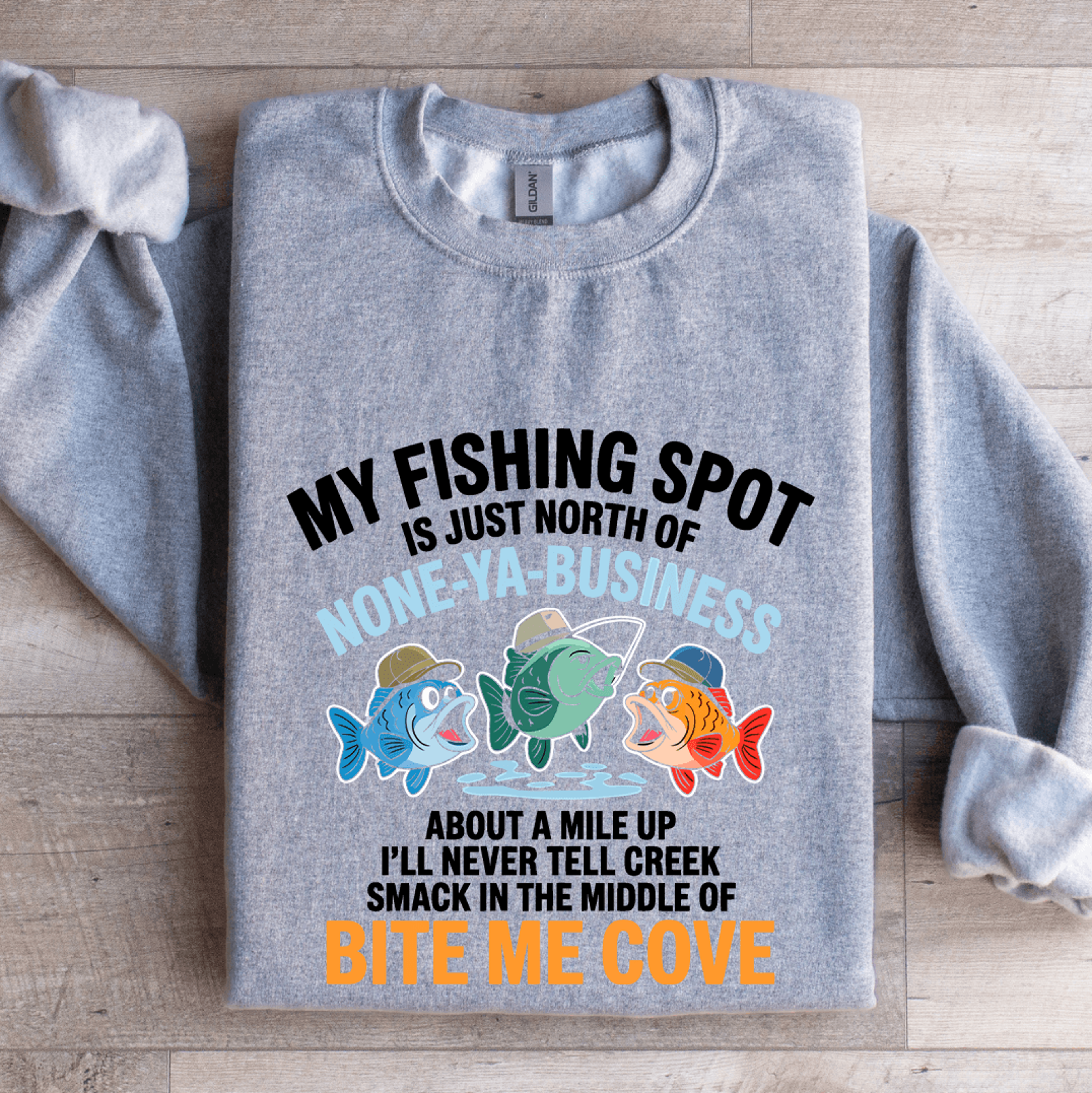 My Fishing Spot Sweatshirt 2