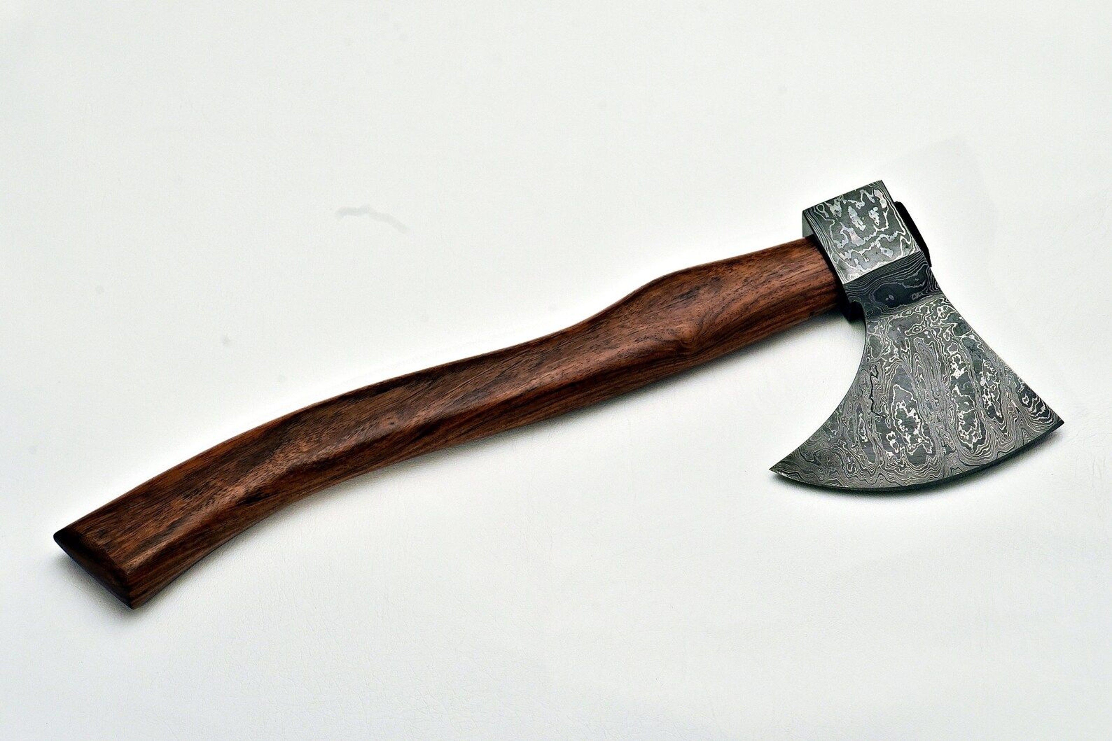 Handcrafted Damascus Tomahawk Axe  Rosewood Handle  Christmas Gift For Outdoorsmen  Holiday Gifting 1