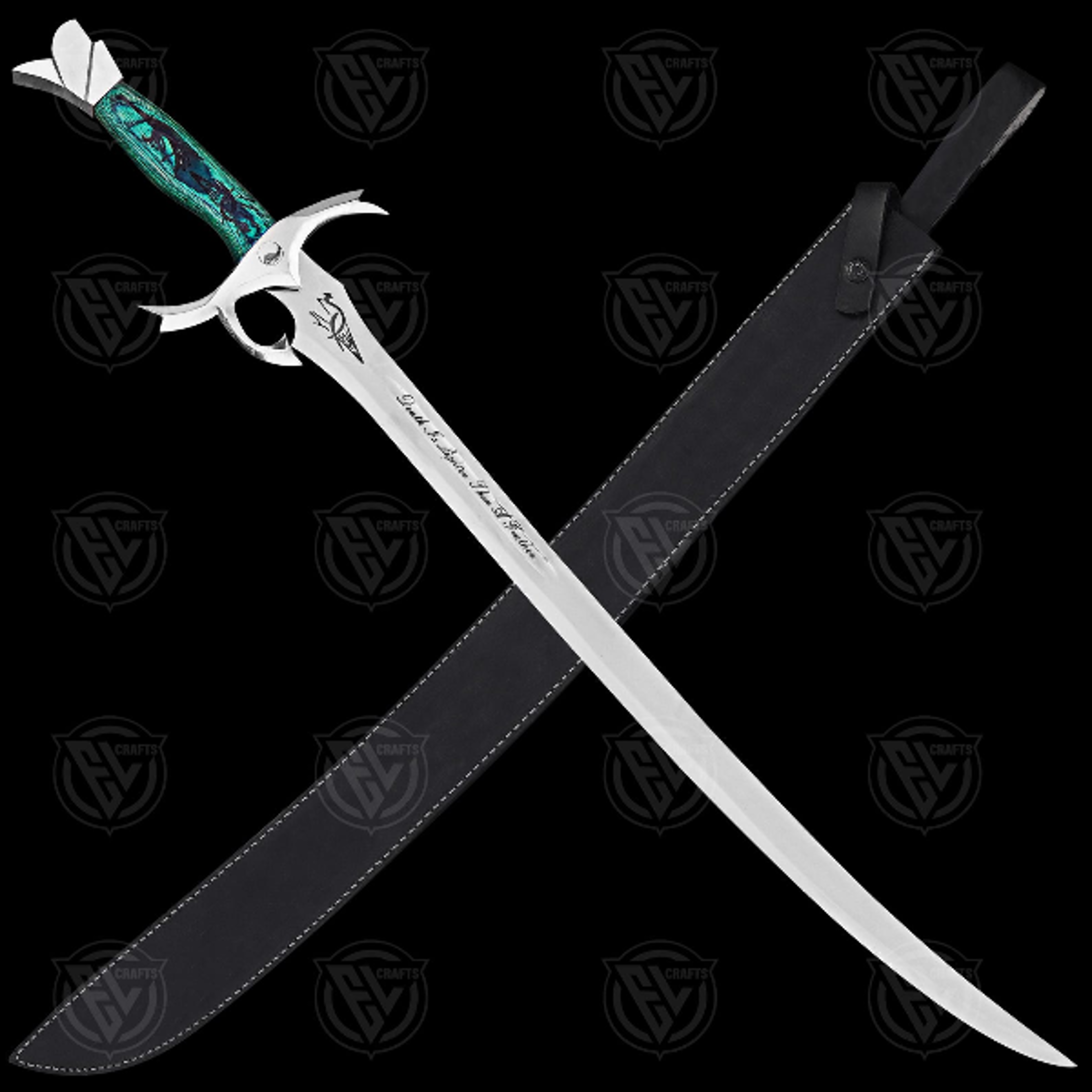 HandForged Wheel Of Time Sword  Viking Buster Blade  Collectors Edition Wedding Gift Cosplay Gift F