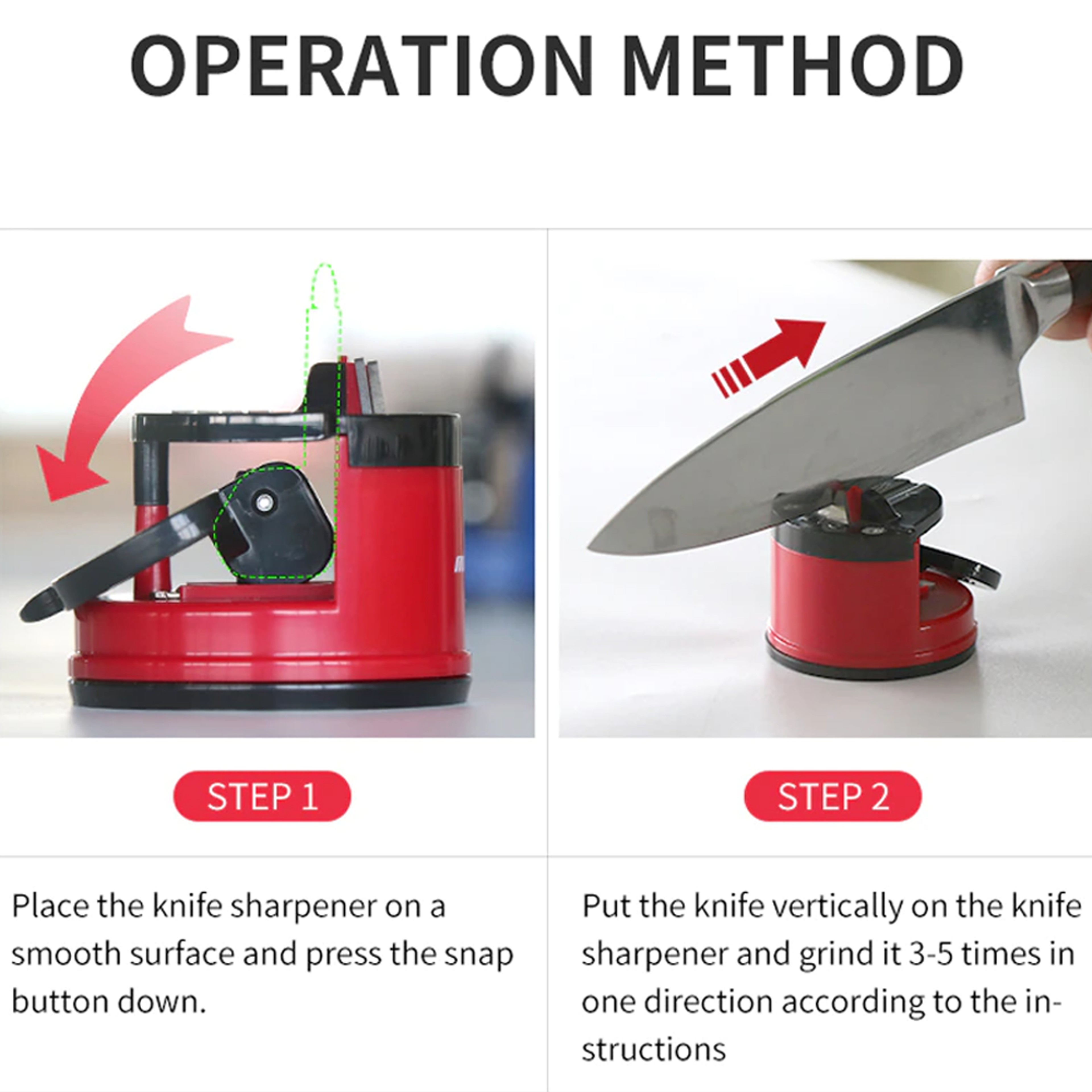Suction Cup Whetstone Knife Sharpener – view 9