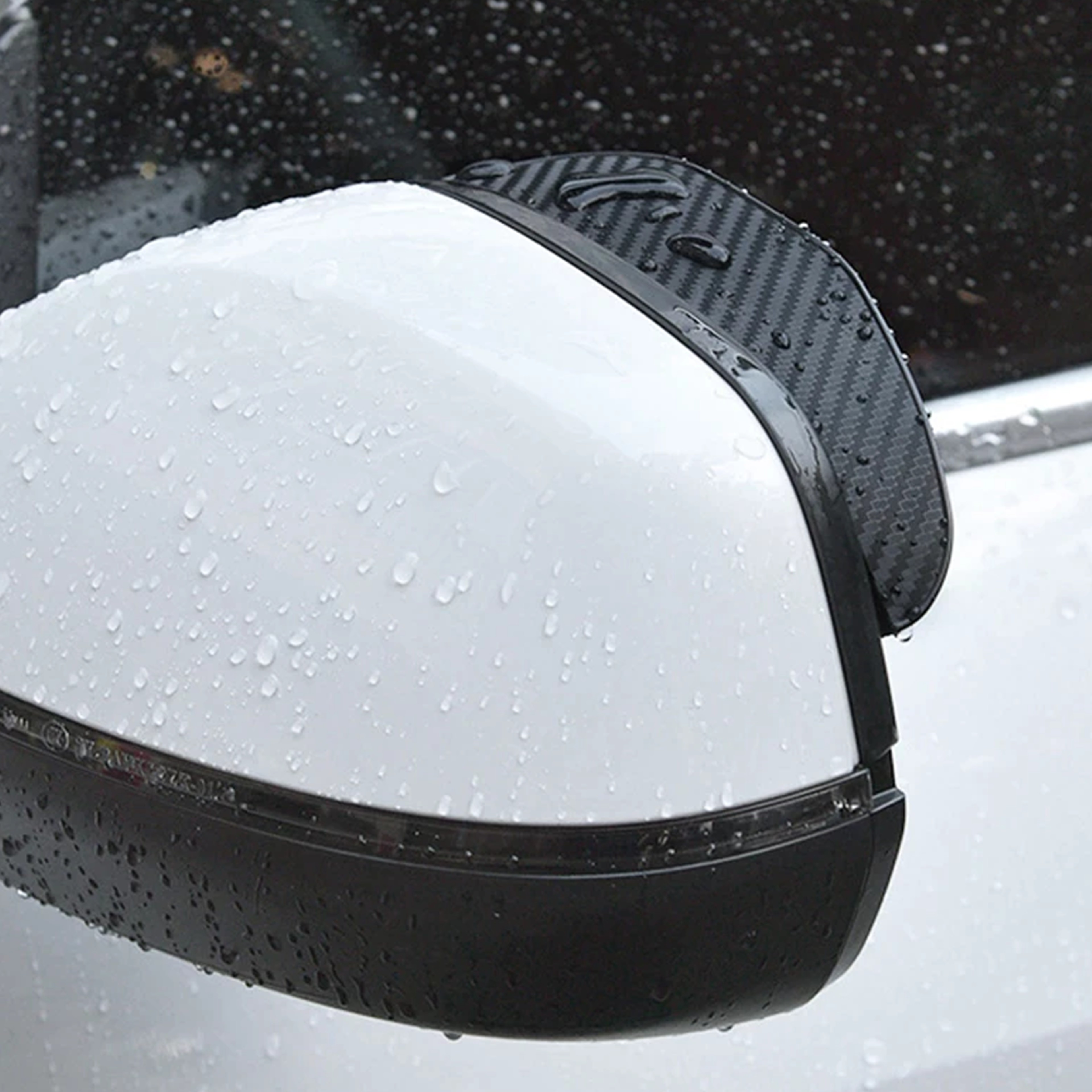 Car Side Mirror Guard Carbon Fiber