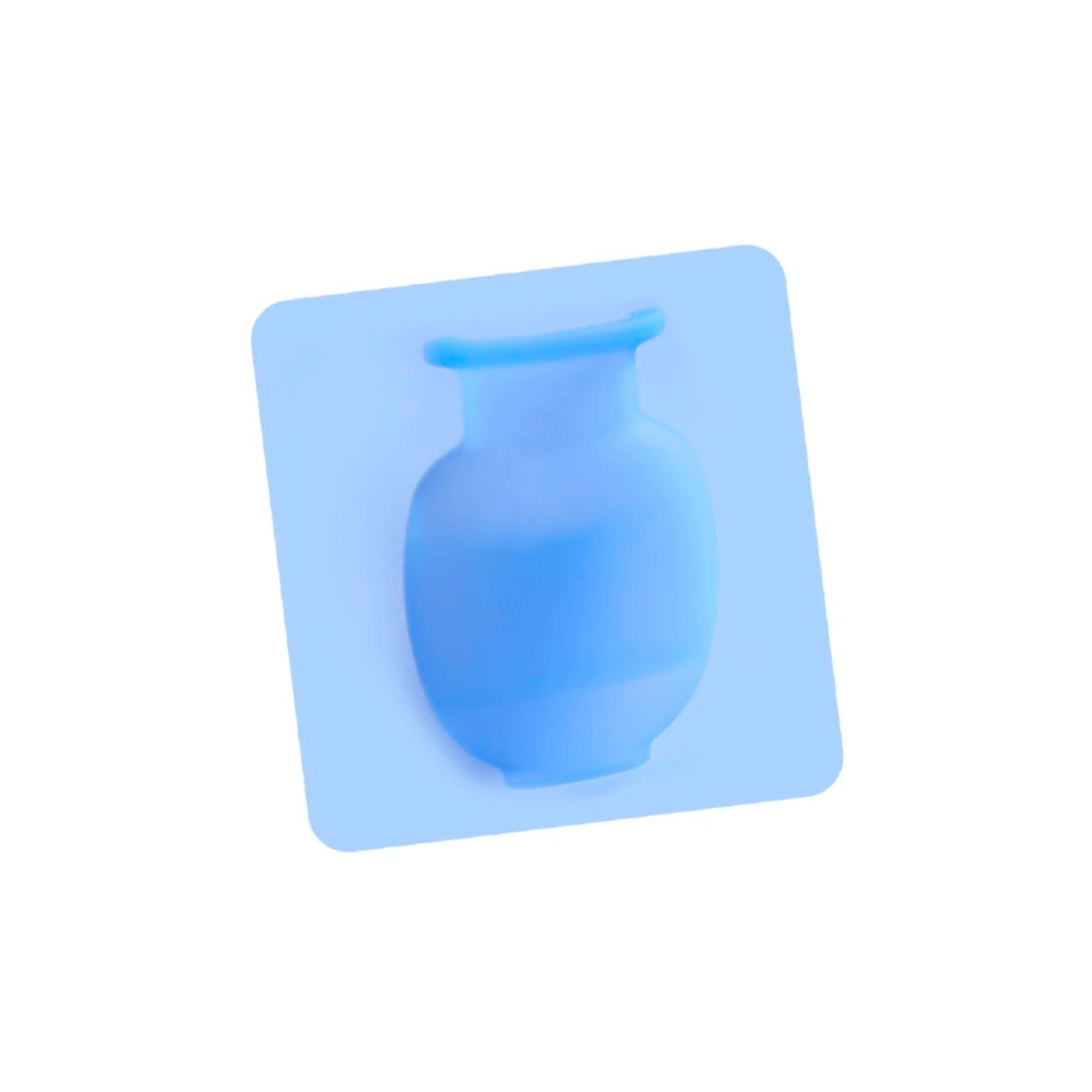 siliconeflowerbottle blue