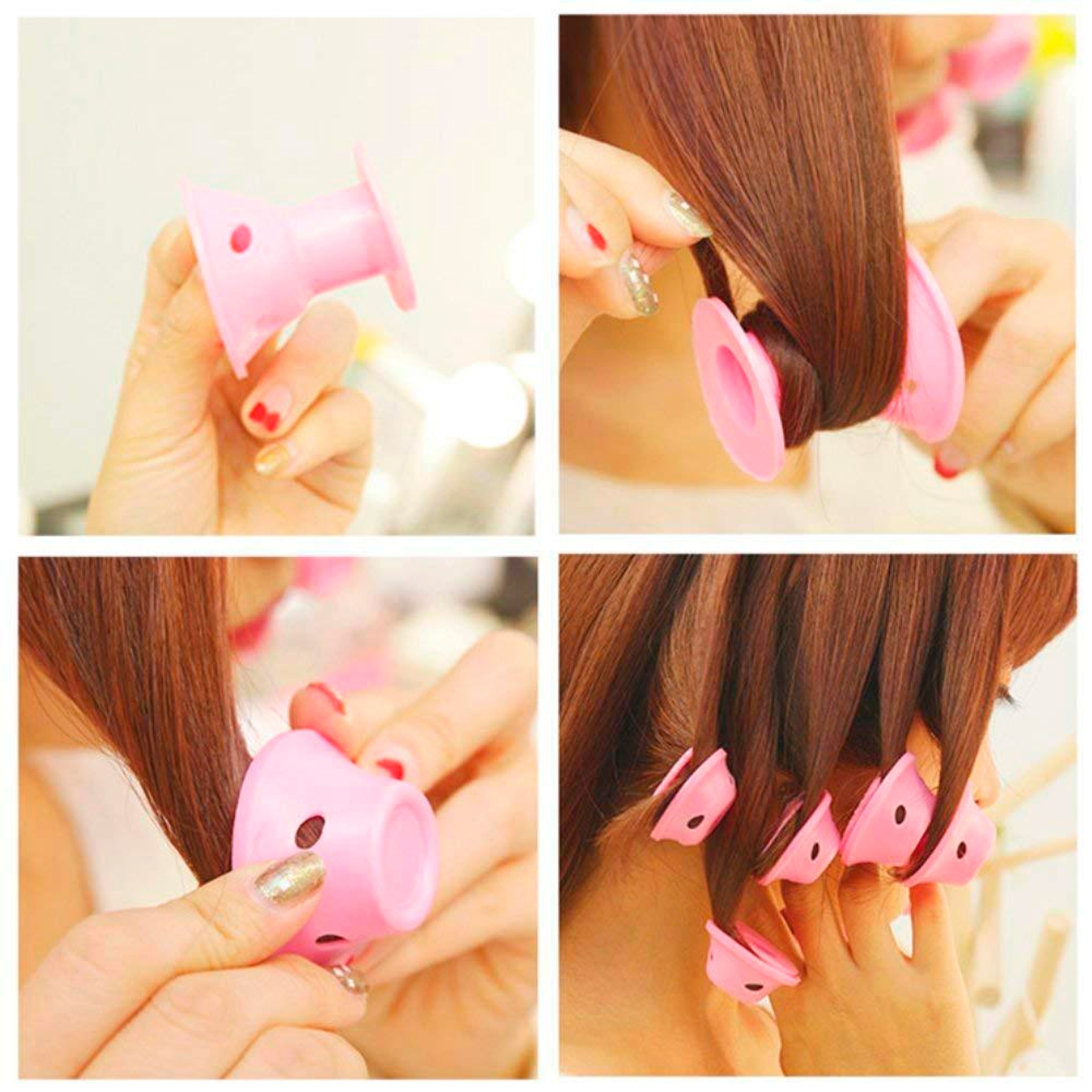 Mushroom Curlers - Heatless Hair Curlers – view 4