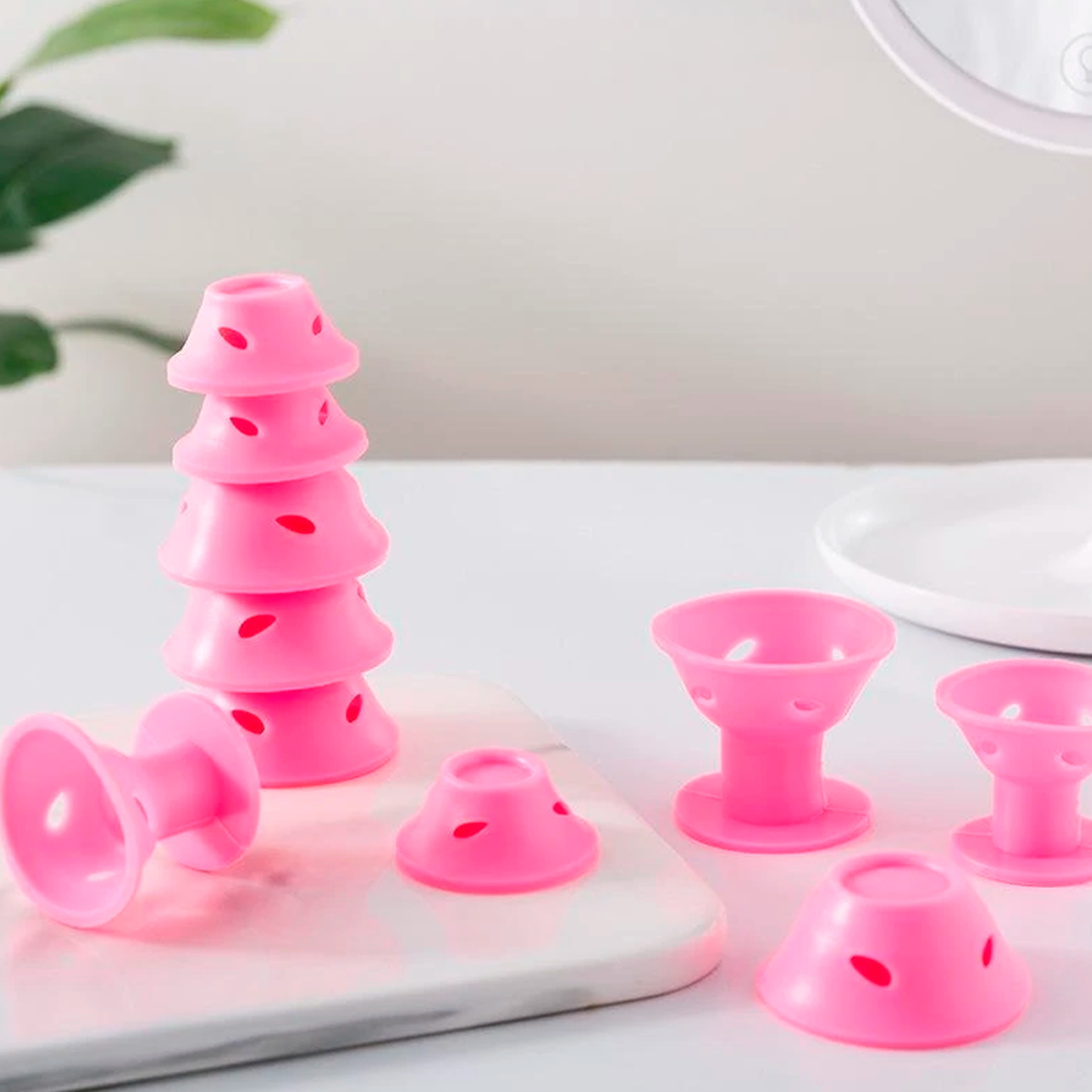 Mushroom Curlers - Heatless Hair Curlers – view 6