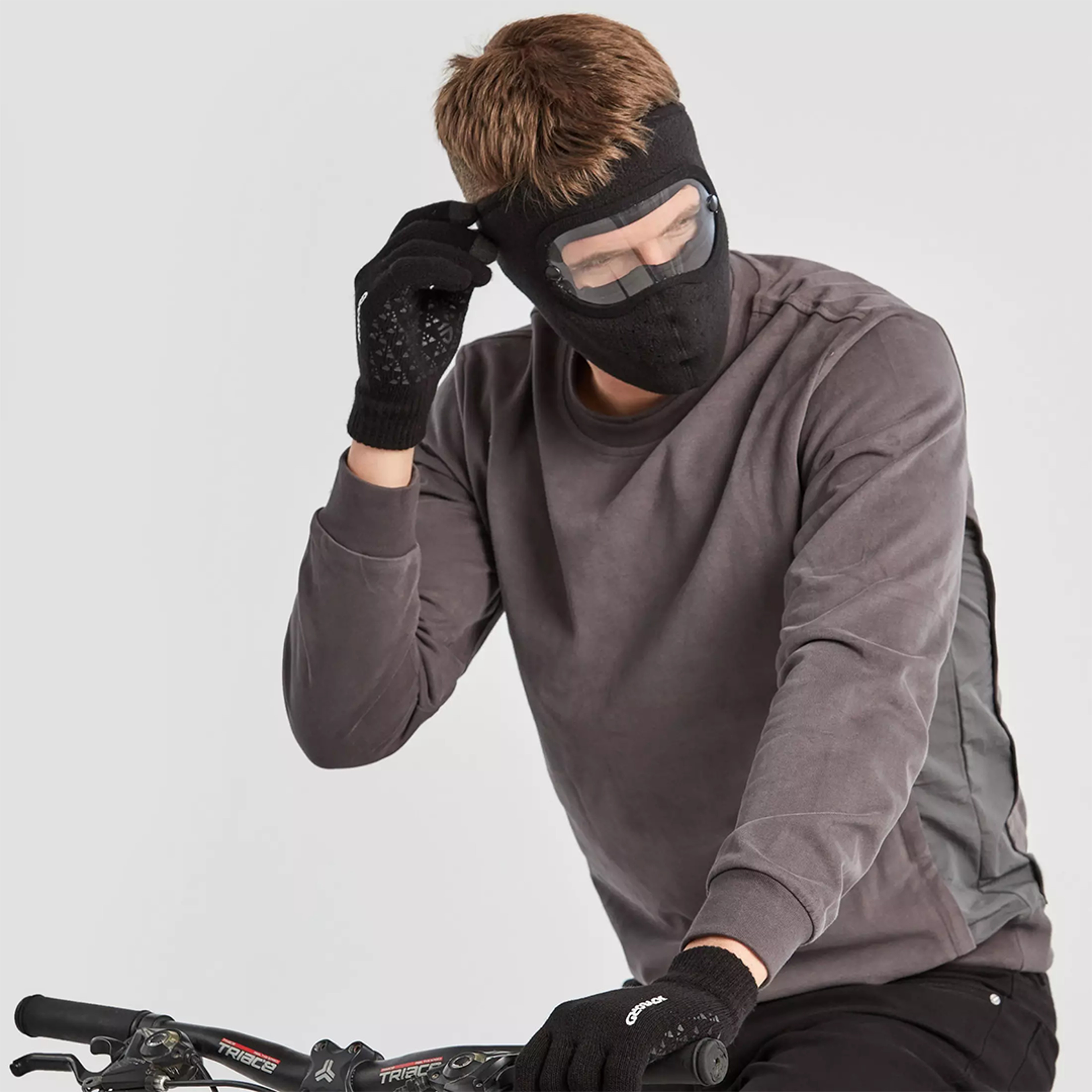 Unisex Full Face Protection Anti-Fog Face Mask – view 4