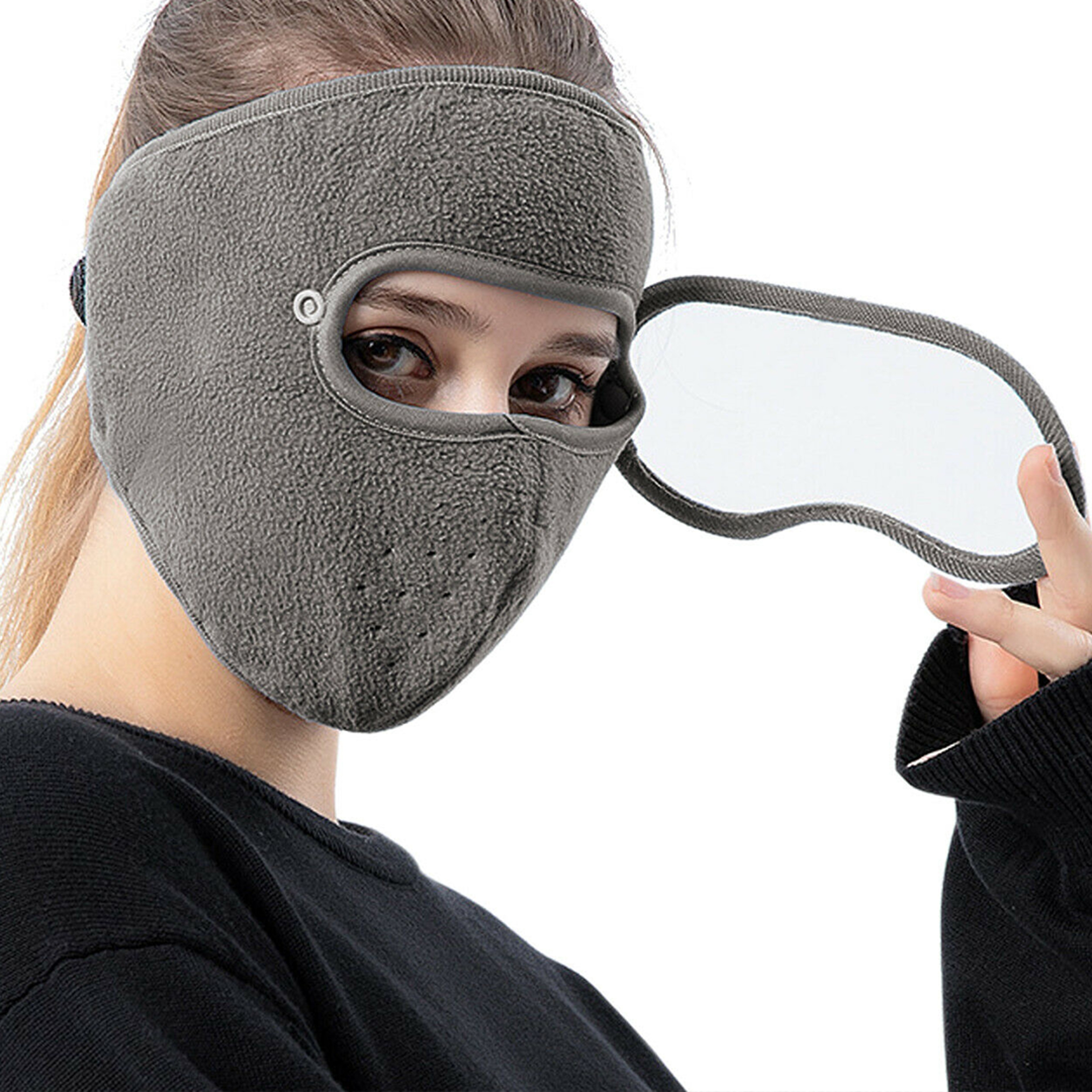 Unisex Full Face Protection Anti-Fog Face Mask – view 6