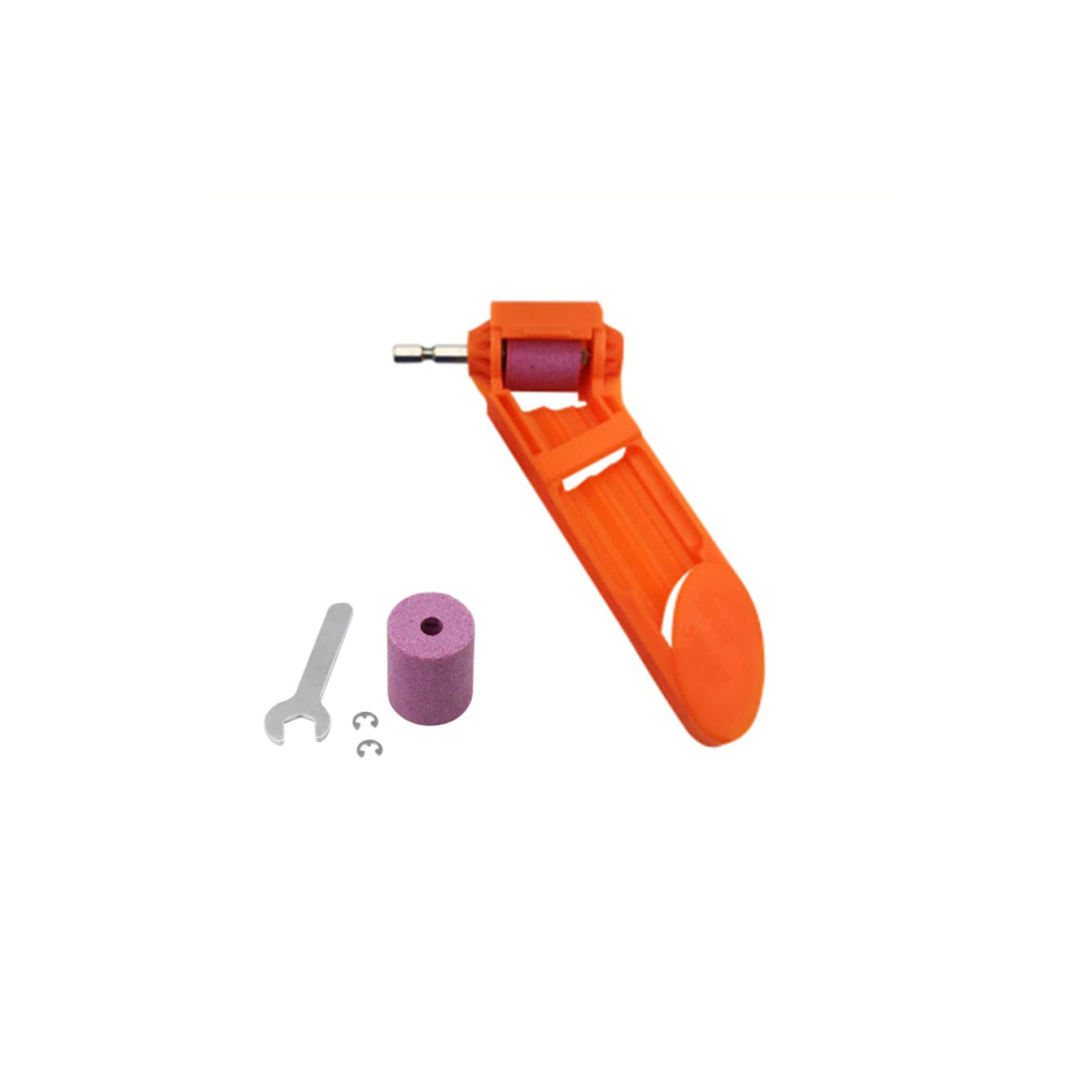 portabledrillbitsharpenerorangesinglewheelpng