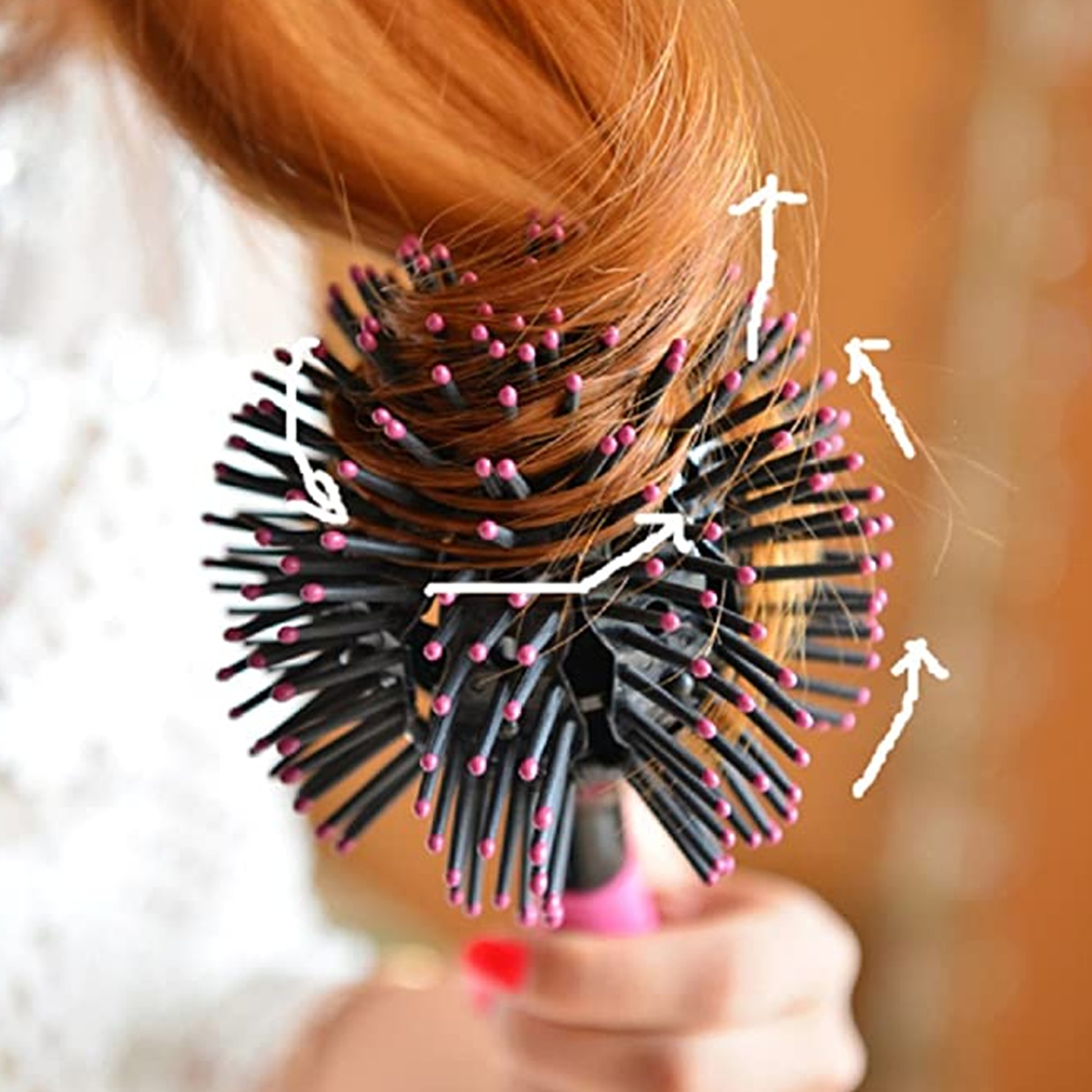 3D Bomb Curl Hair Brush – view 2