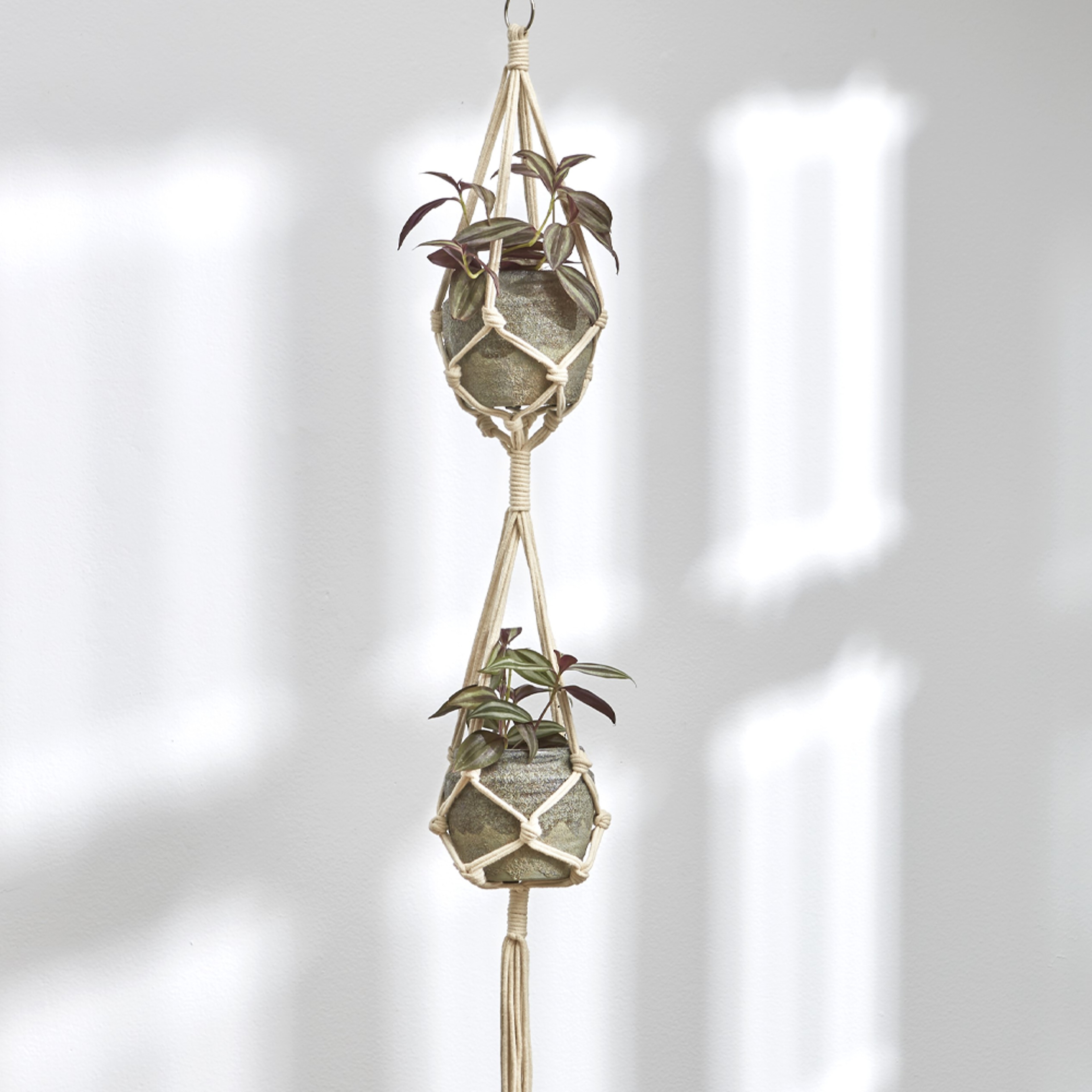 Boho Styled Macrame Plant Hangers – view 9