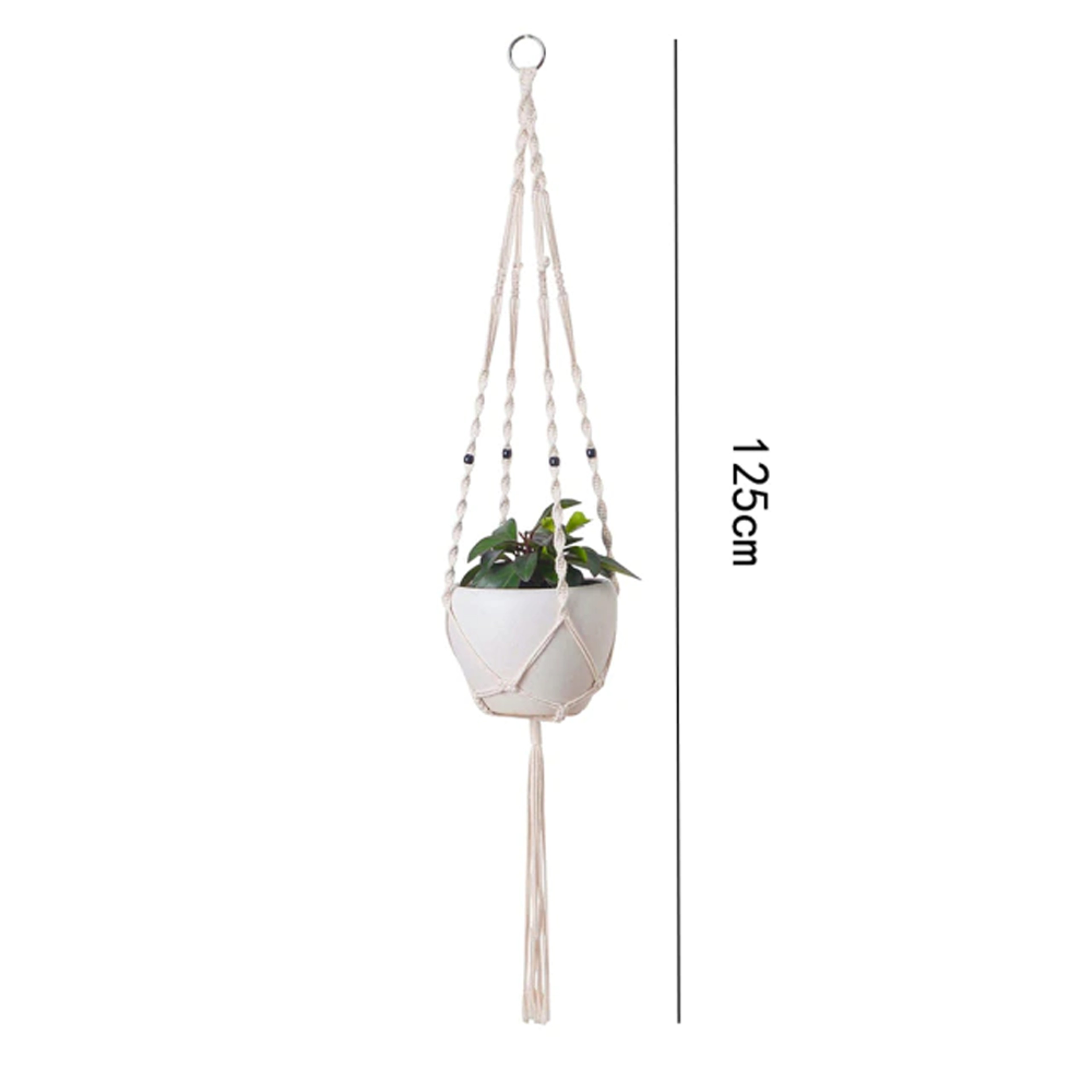 Boho Styled Macrame Plant Hangers – view 5