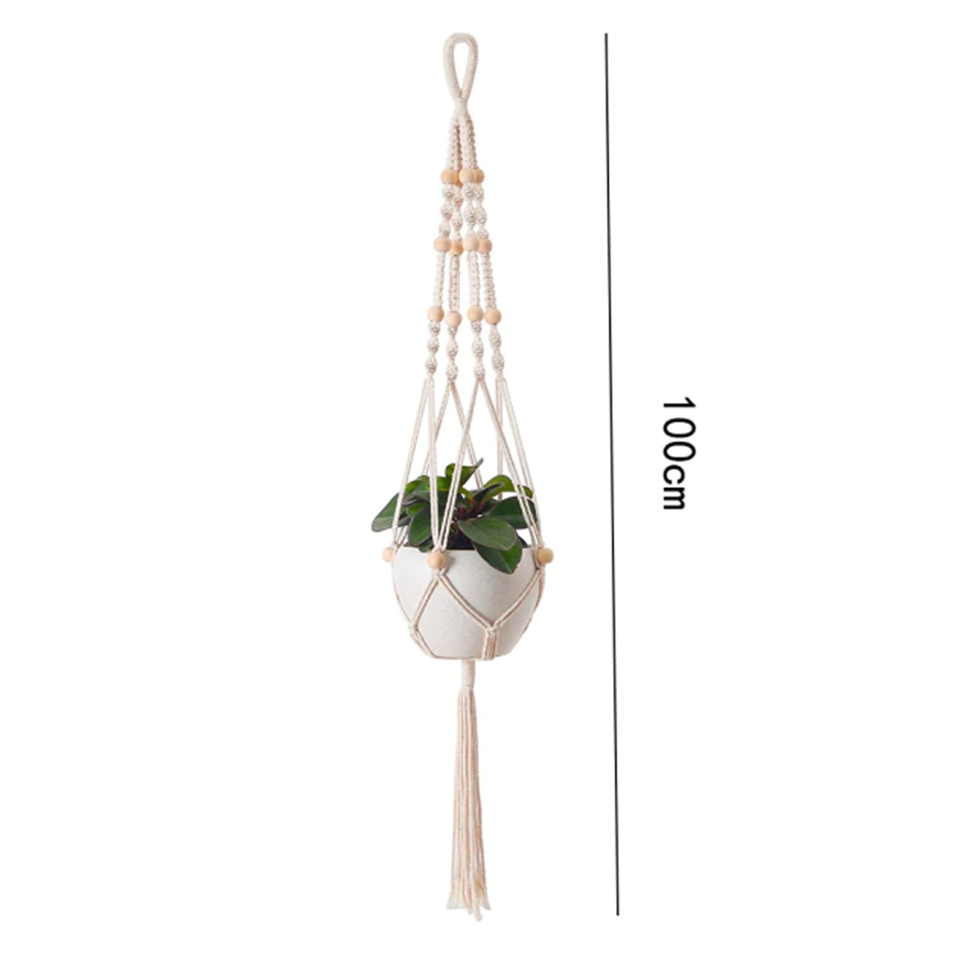Boho Styled Macrame Plant Hangers – view 6