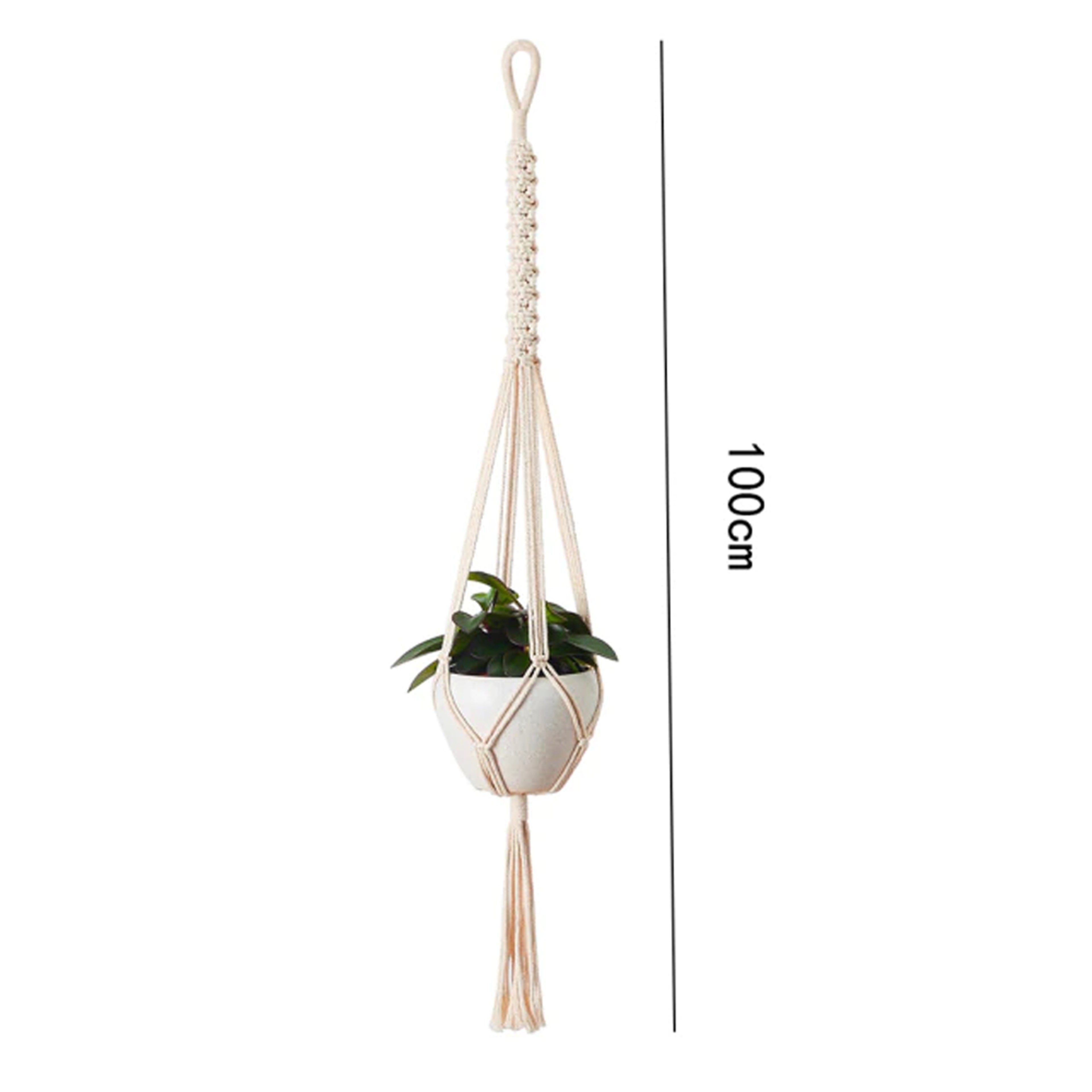 Boho Styled Macrame Plant Hangers – view 8