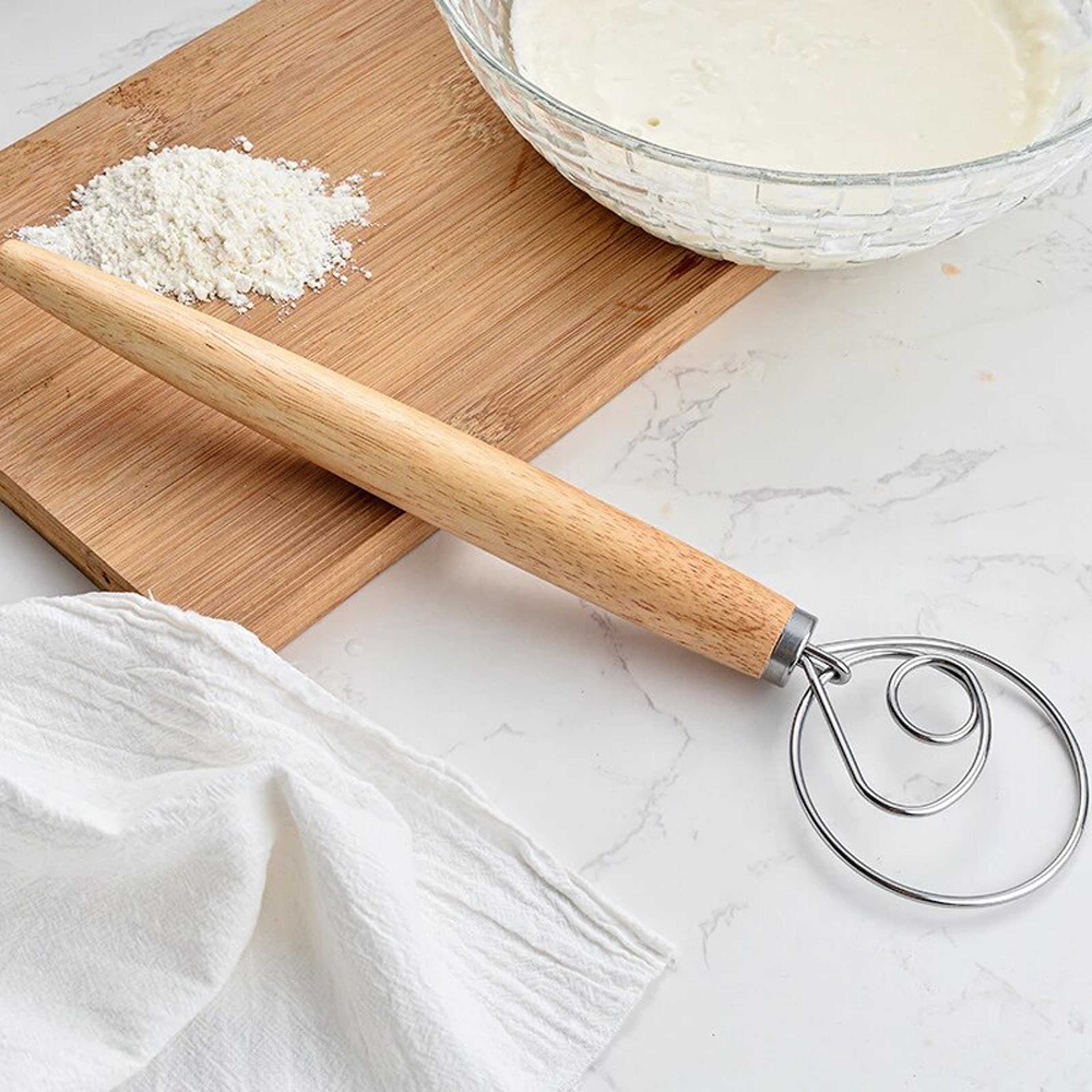 BakeVille Danish Dough Whisk – view 5