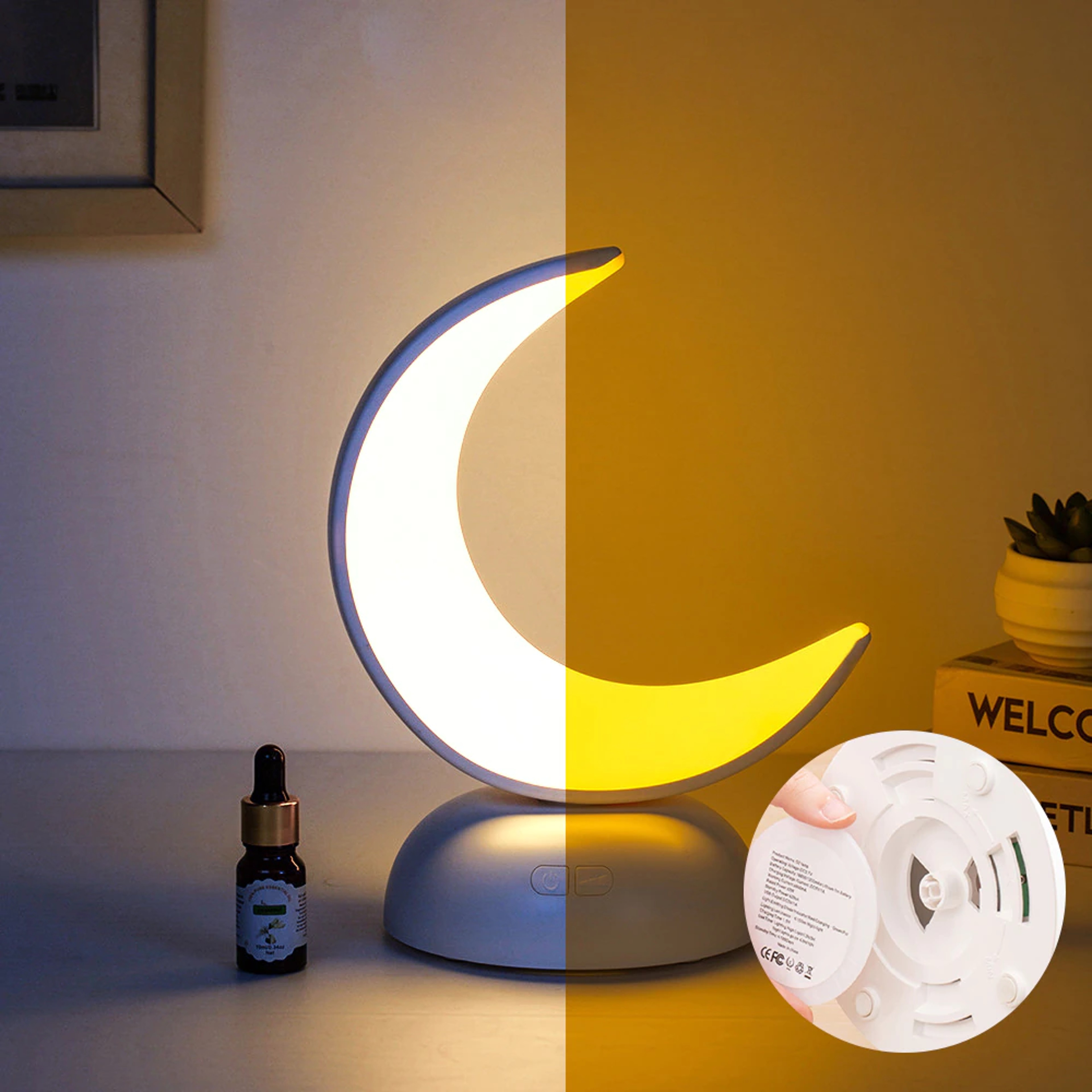 Moon Aromatherapy USB Night Light – view 6