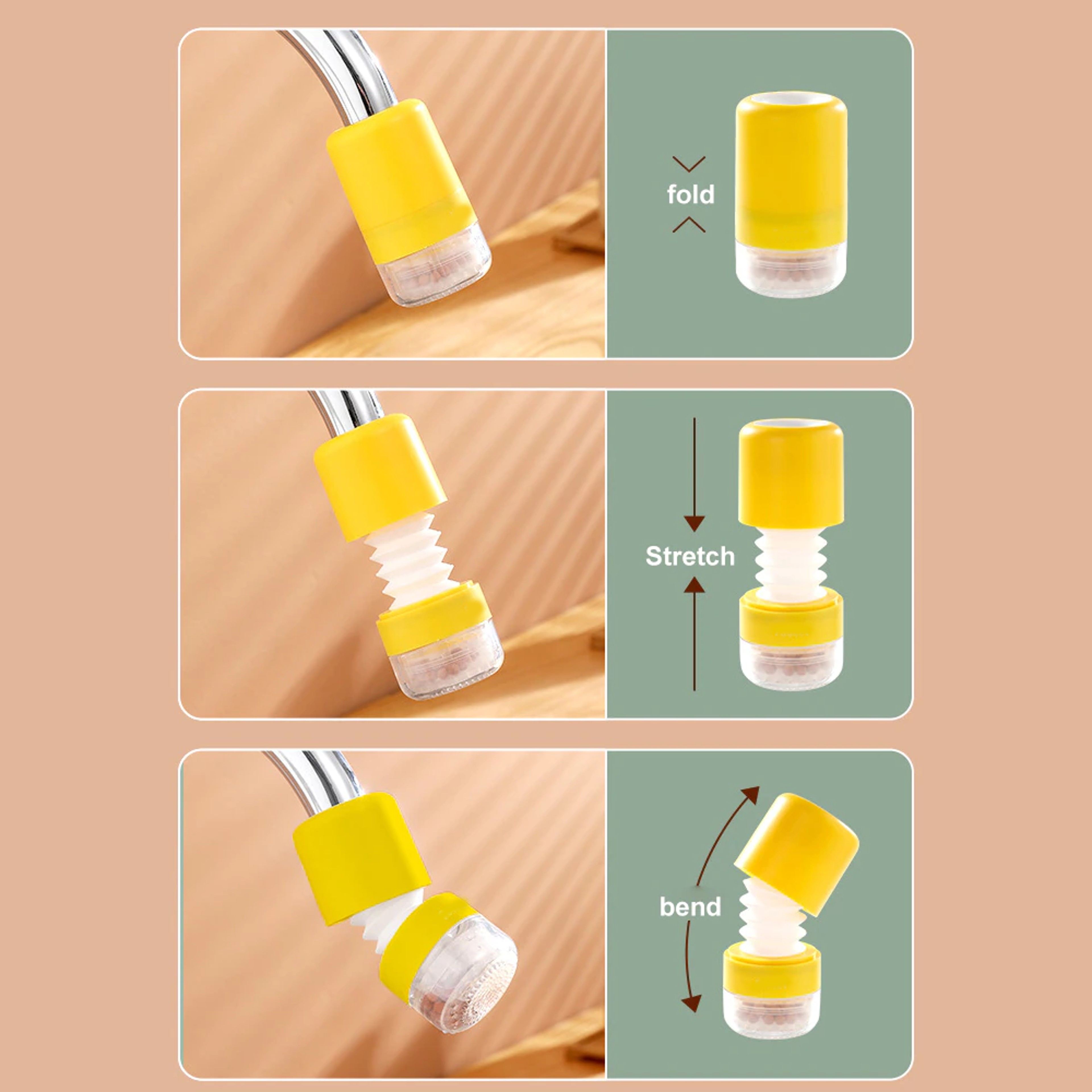 Rotatable Filter Pressurized Shower – view 7