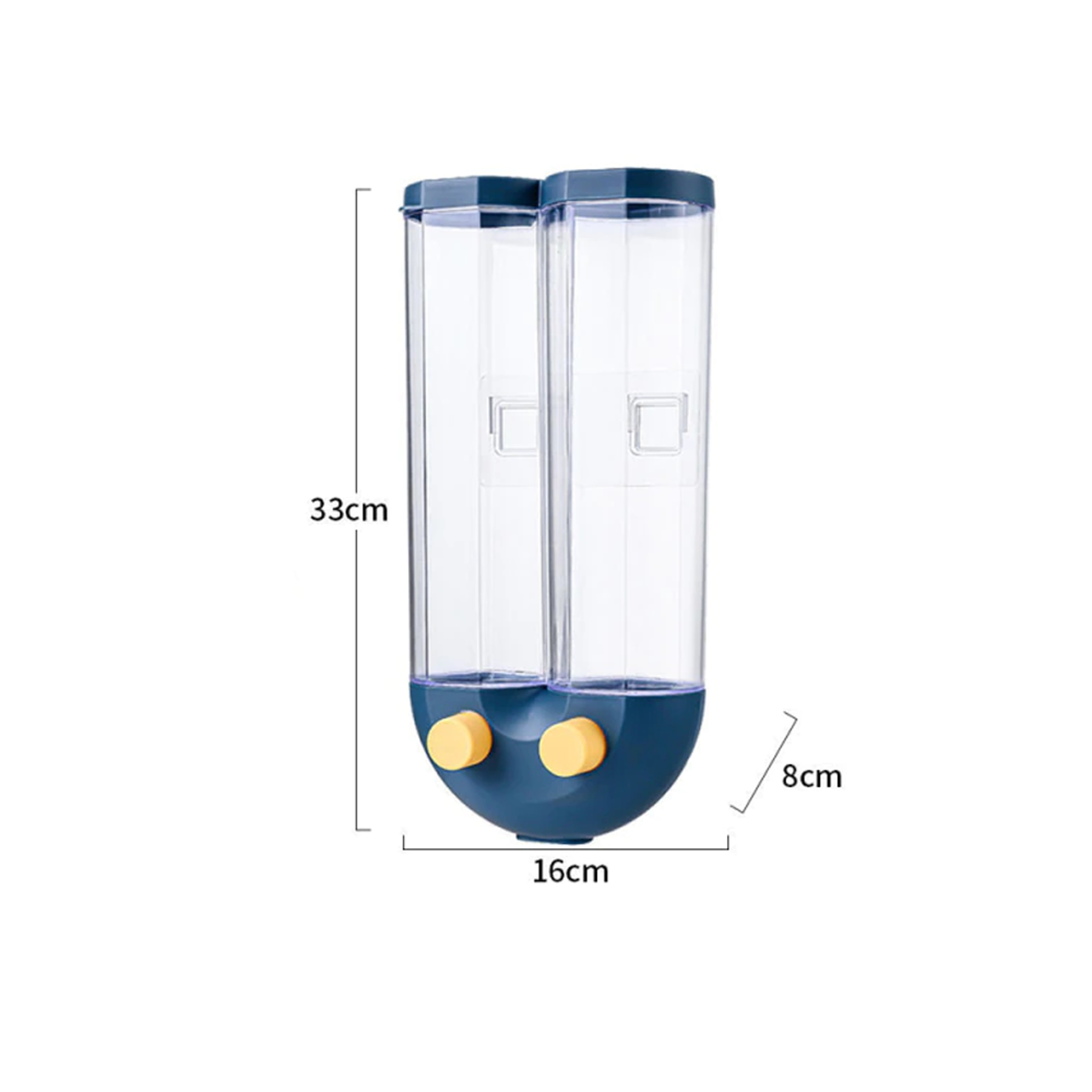 Push-Type Wall-Mounted Grain Storage Tank – view 3