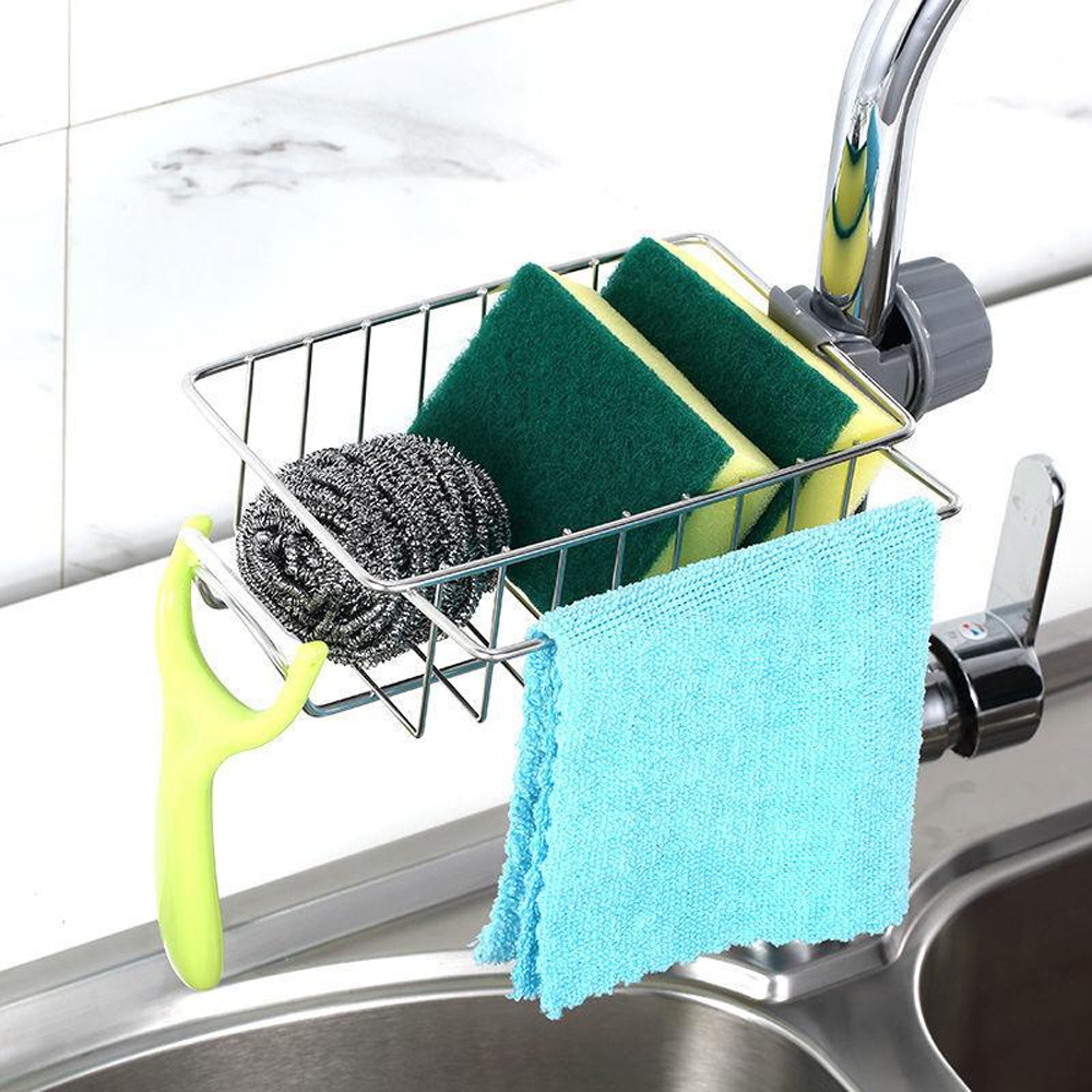 Kitchen Sink Organizer Rack – view 1