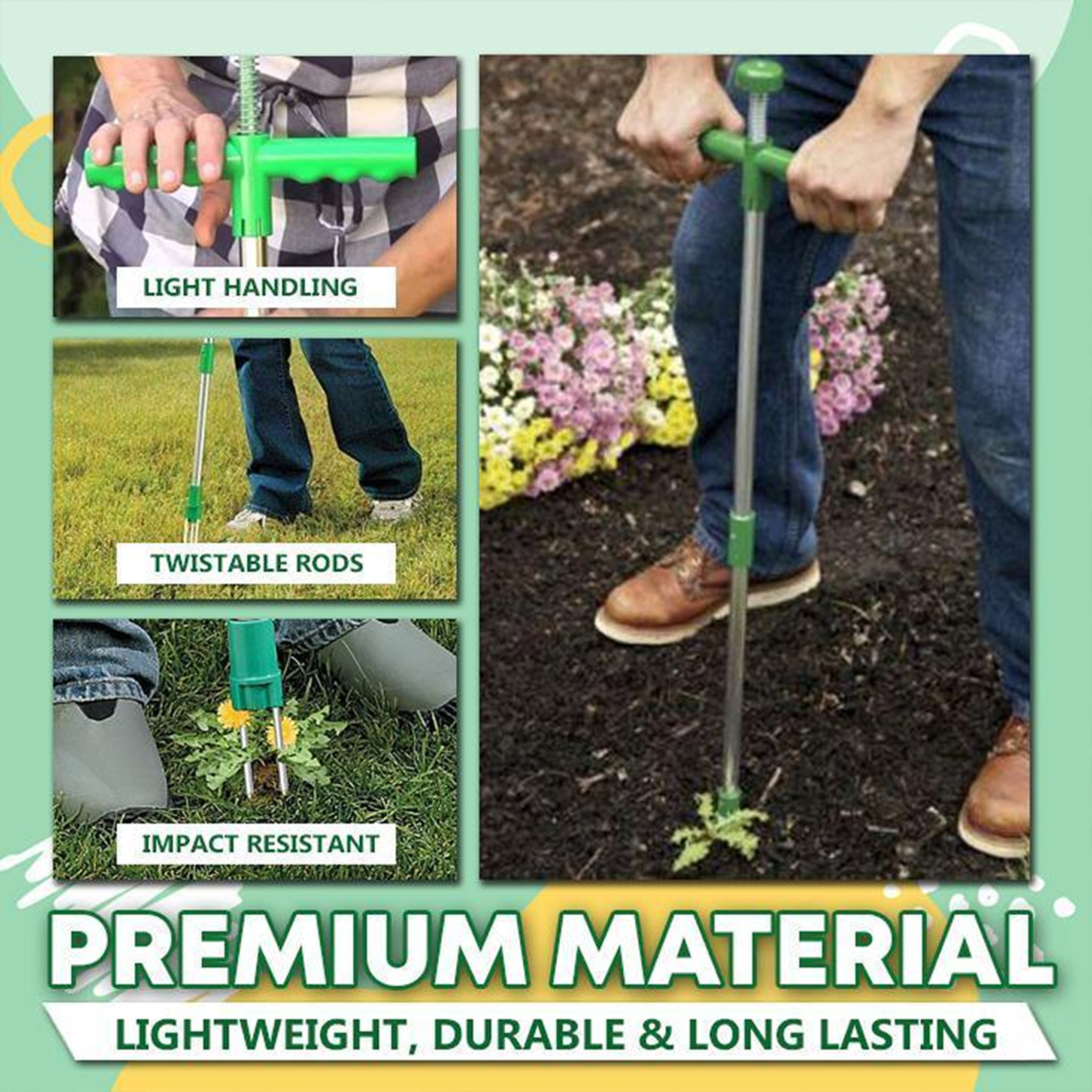 Standing Plant Root Remover Tool 9