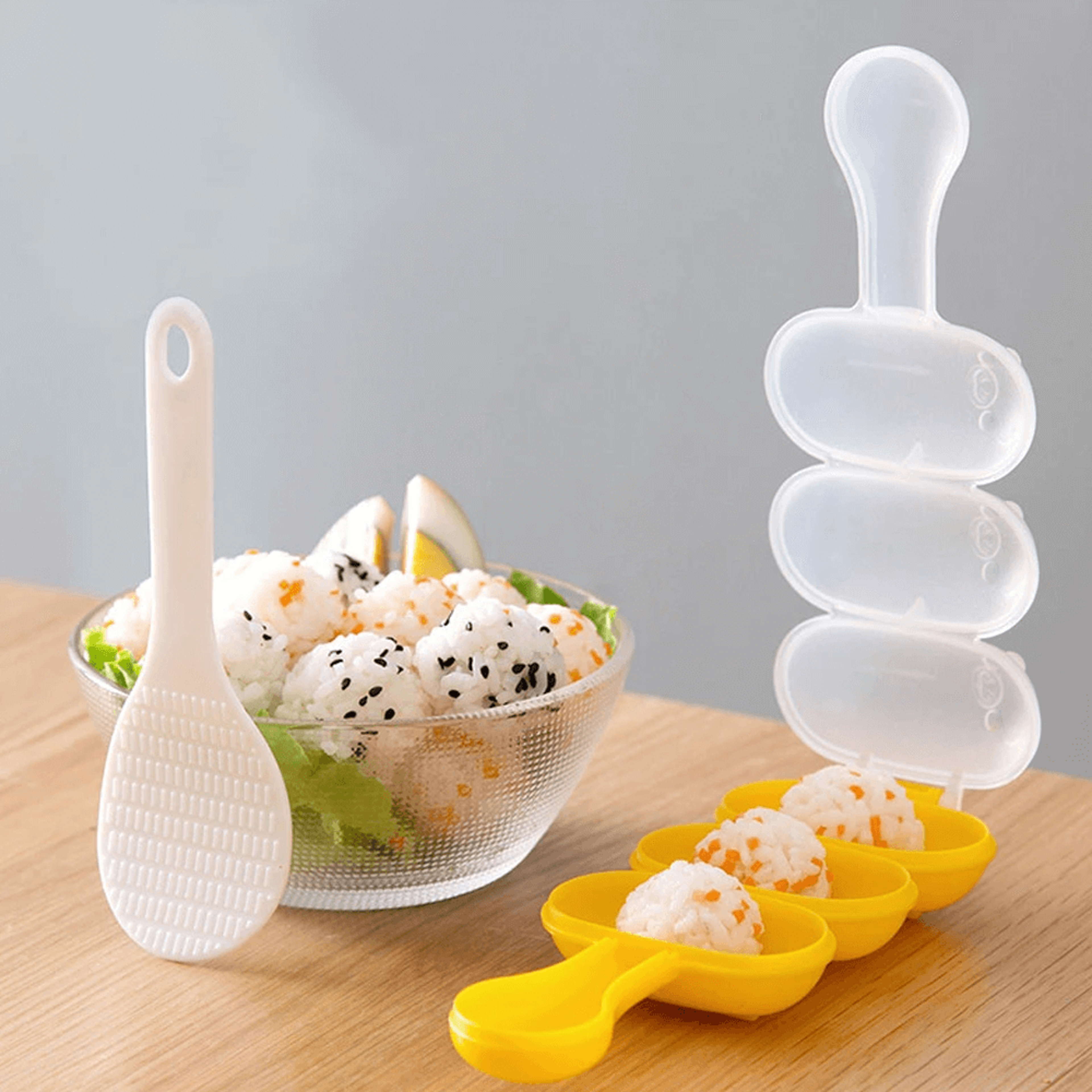 Creative Sushi Rice Ball Shaker Mold – view 1