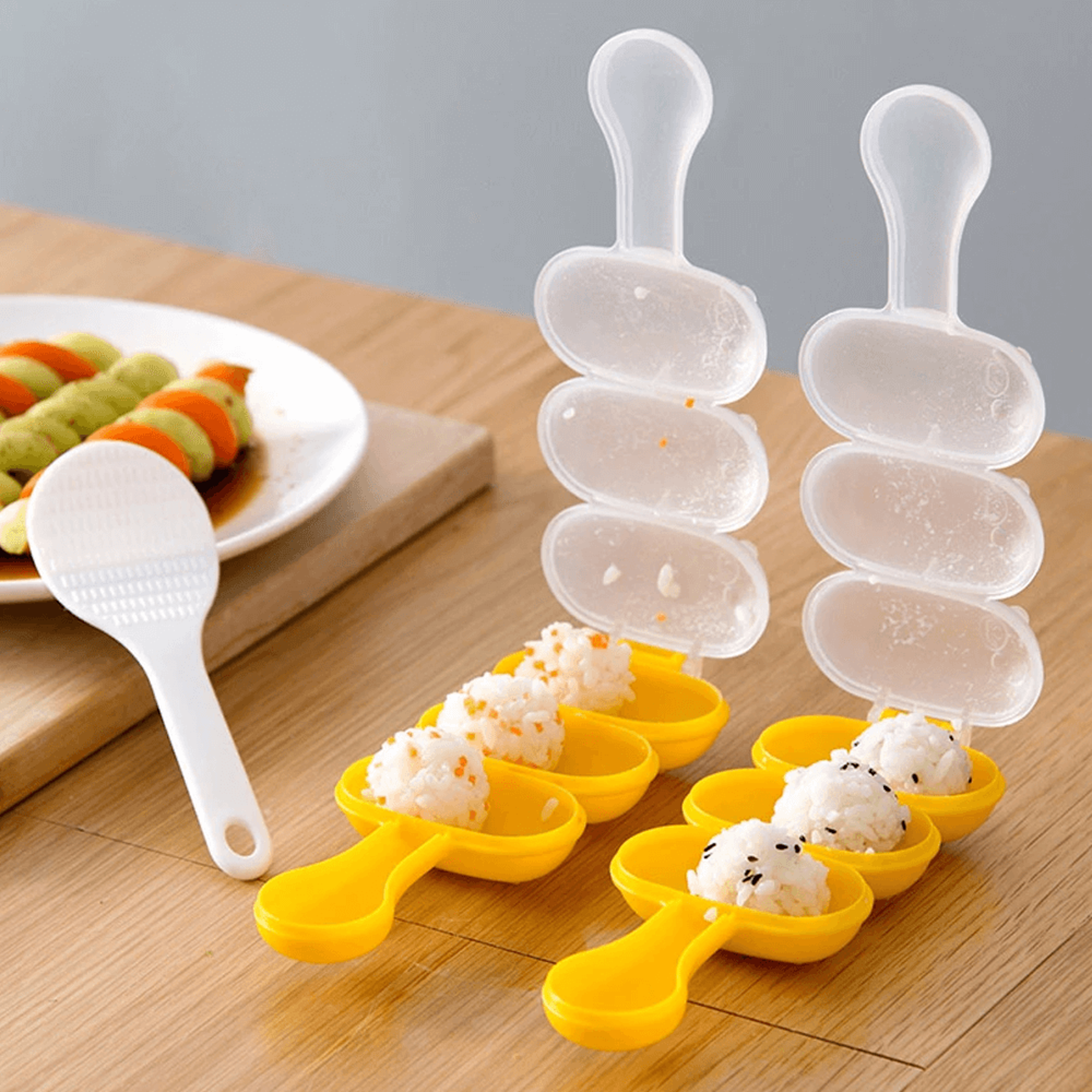 Creative Sushi Rice Ball Shaker Mold – view 6