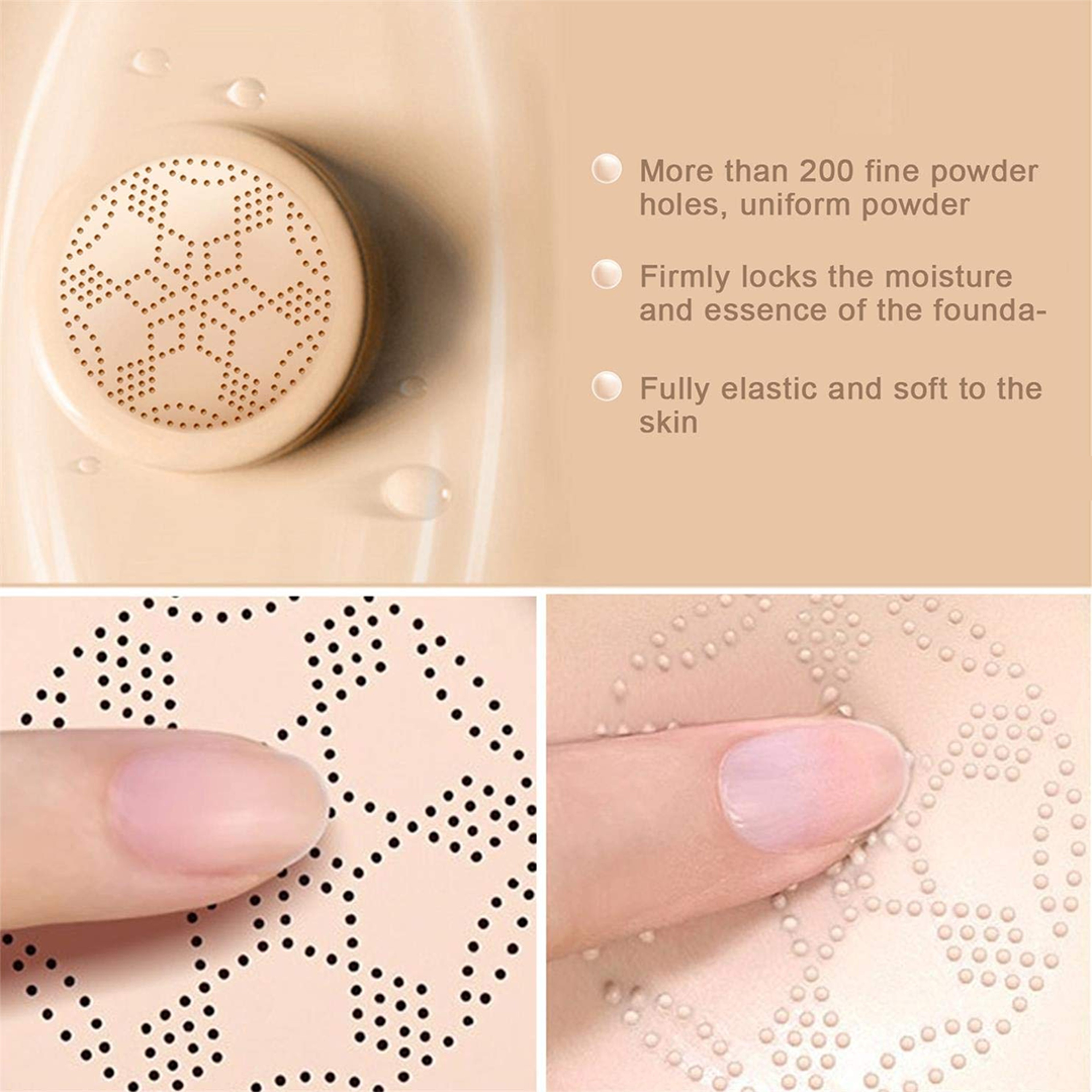 Longlasting waterproof CC foundation