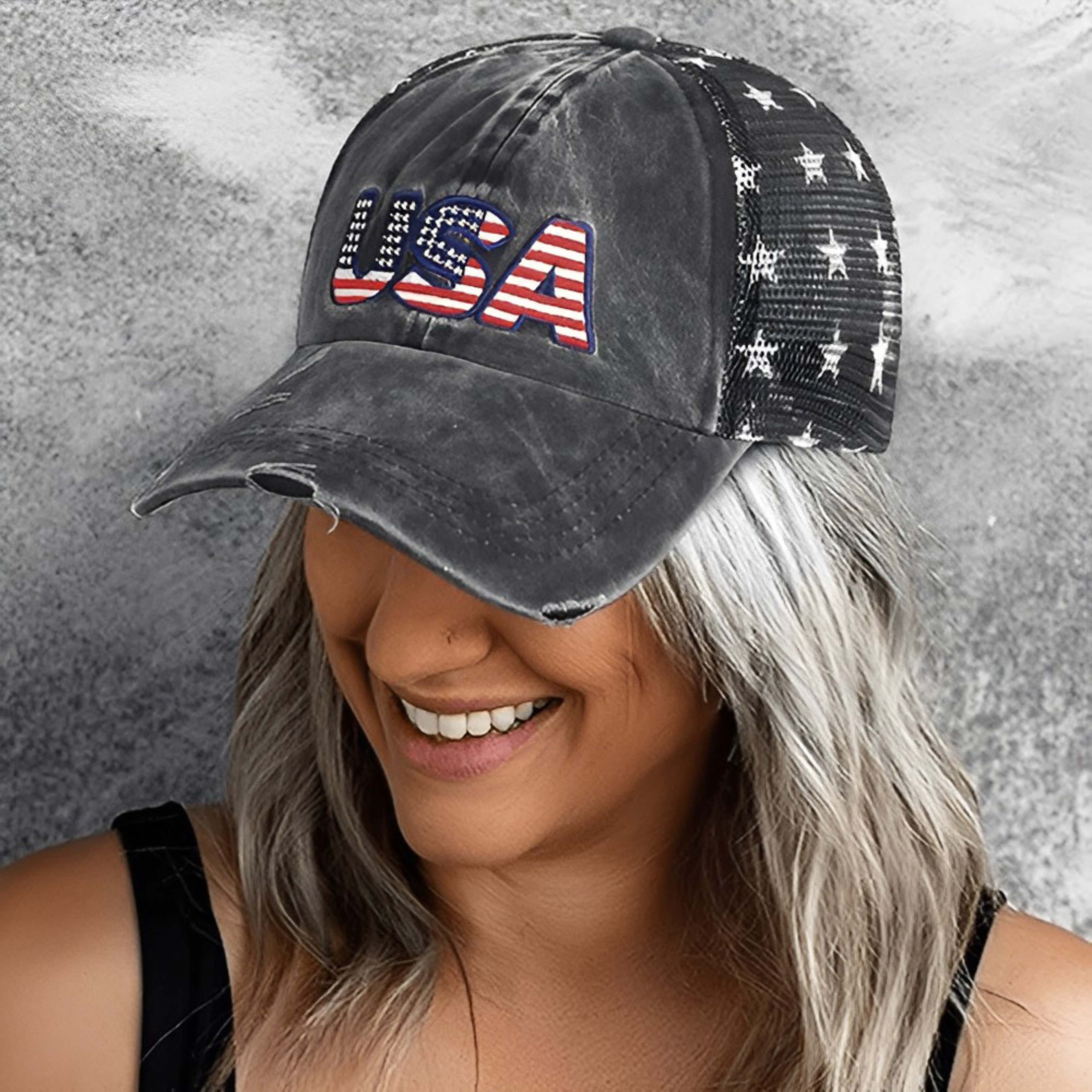 USA Women's Trucker Hat – view 2