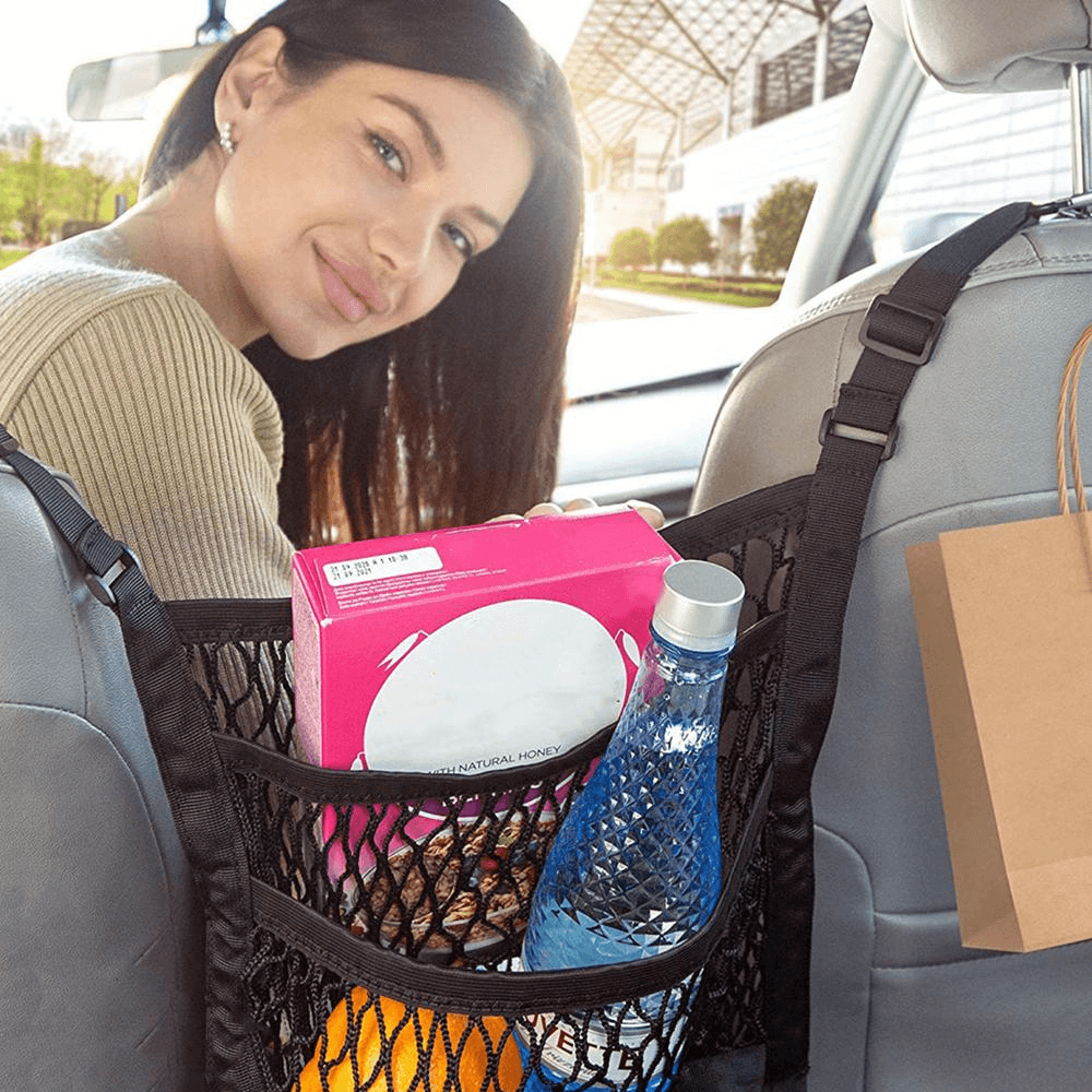 Universal Seat Organizer & Barricade For Vehicles – view 1
