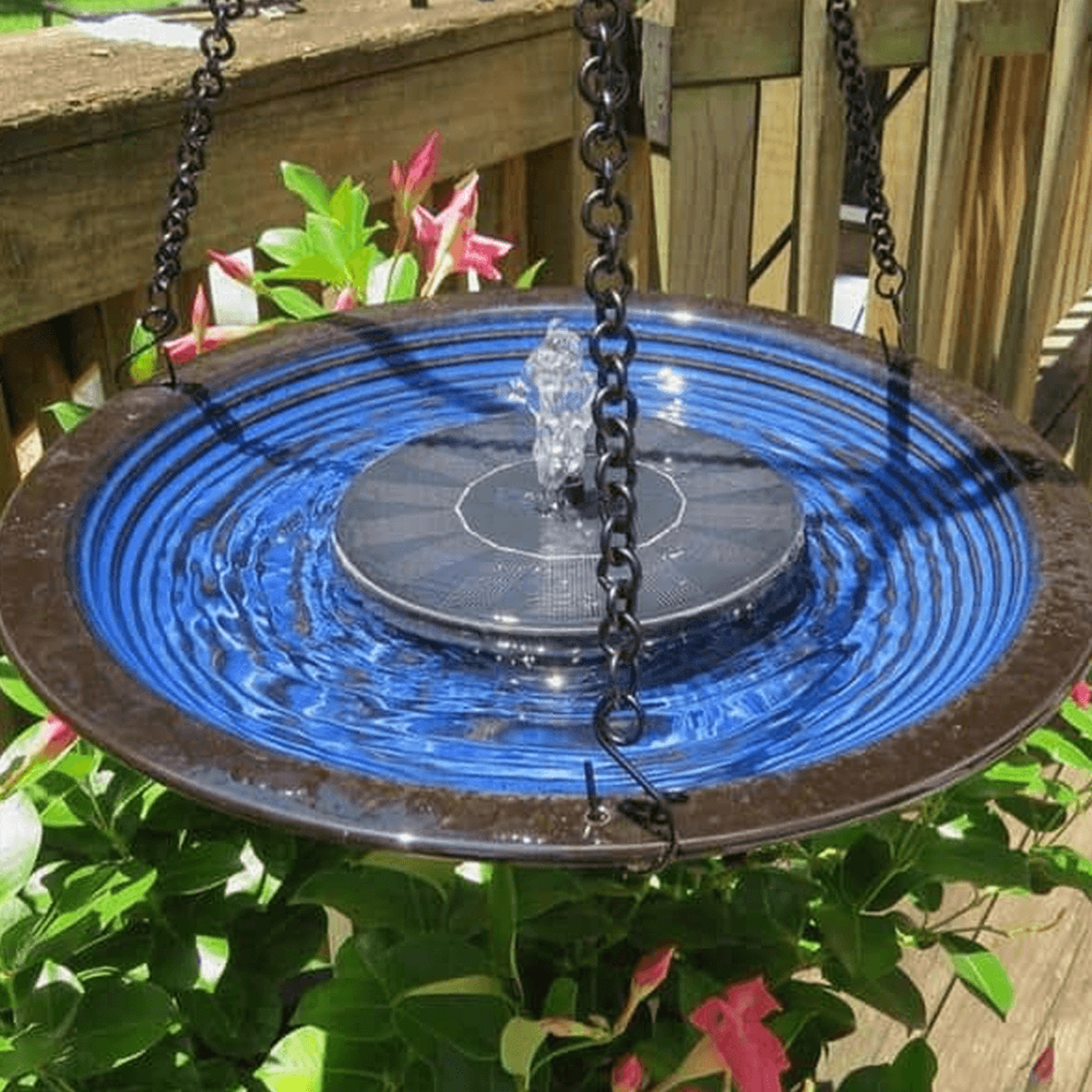 Solar-Powered Bird Fountain Kit - No Setup! – view 5