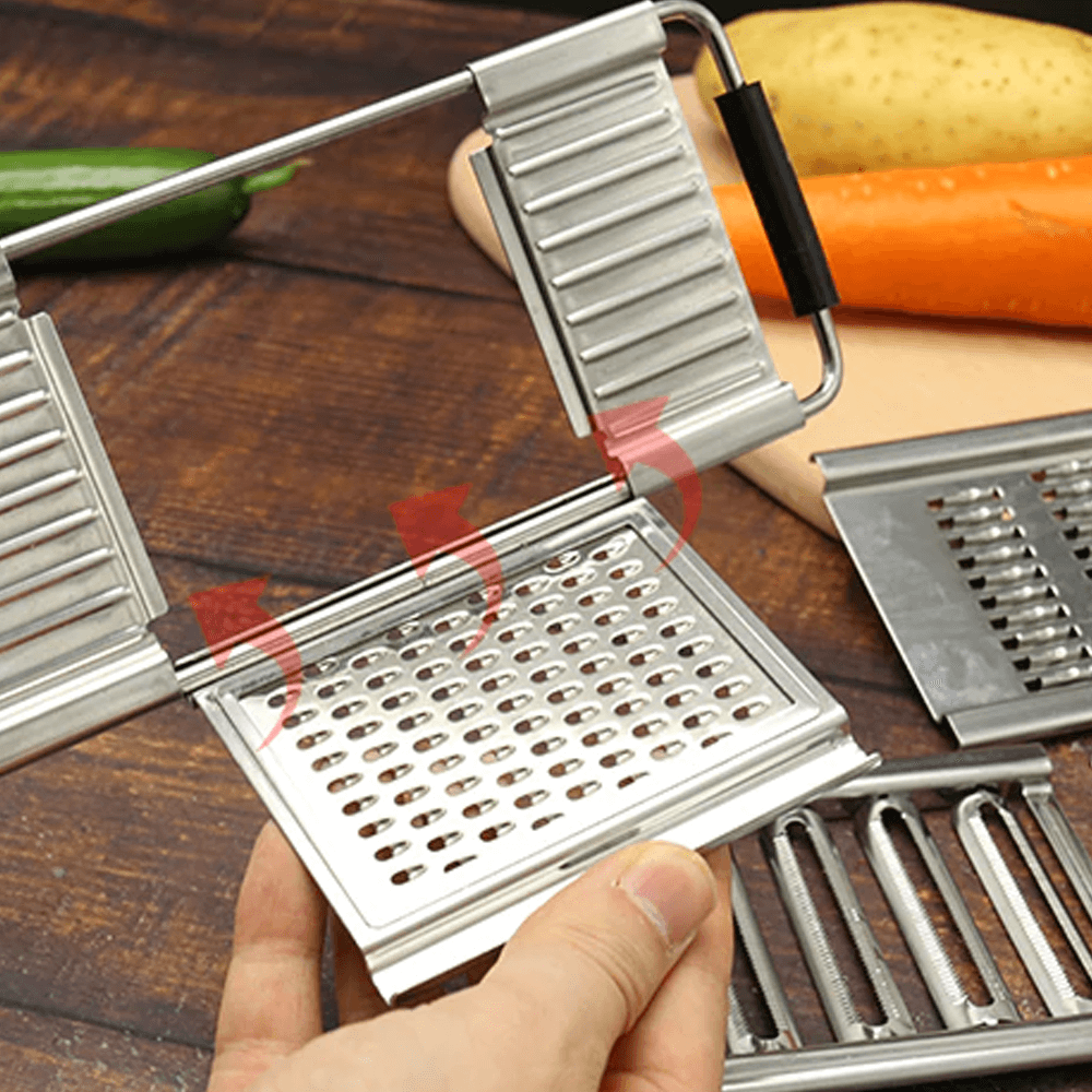 3-In-1 Multifunctional Grater - Make Your Cooking More Efficient – view 6