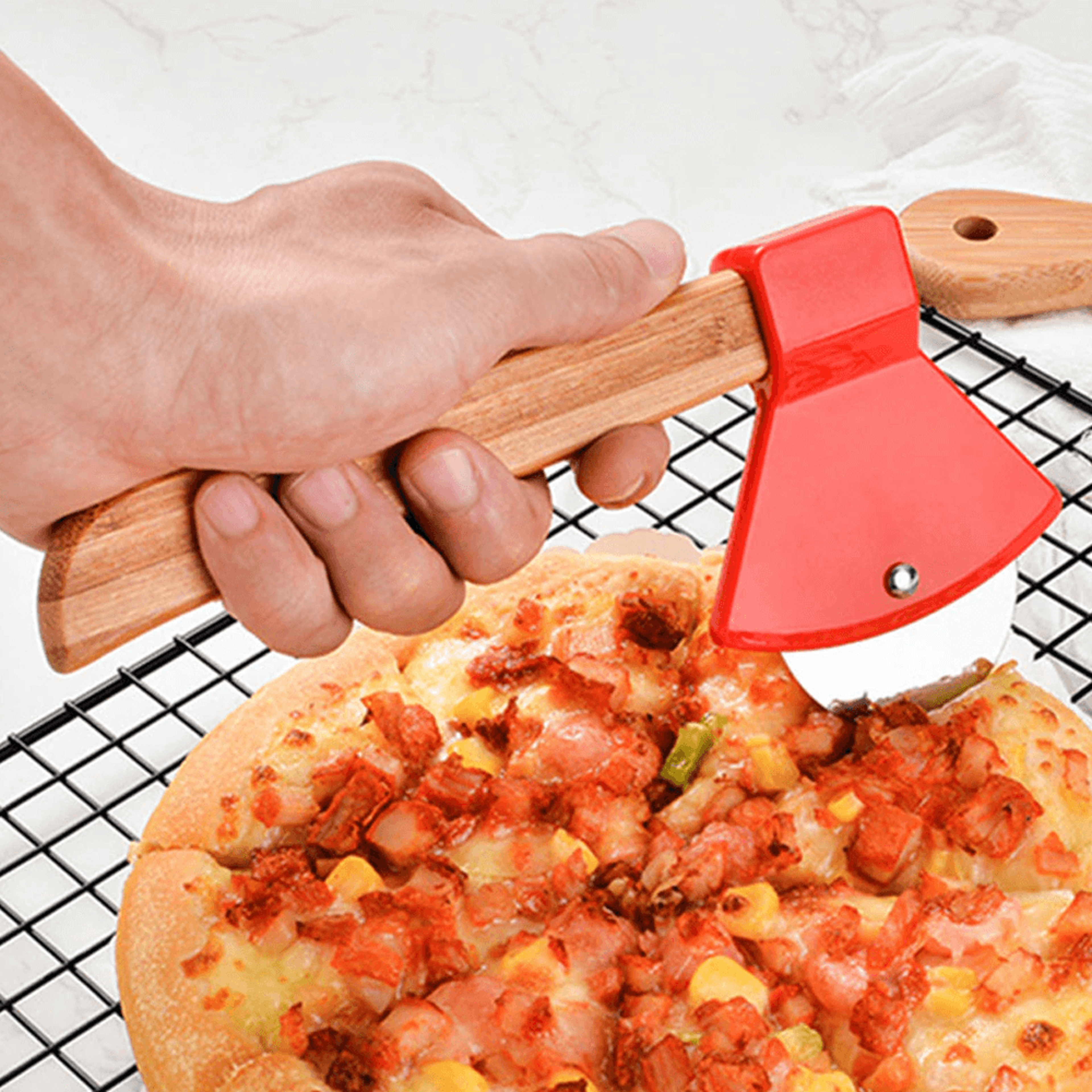 Axe Pizza Cutters Kitchen Cutting Tool – view 1